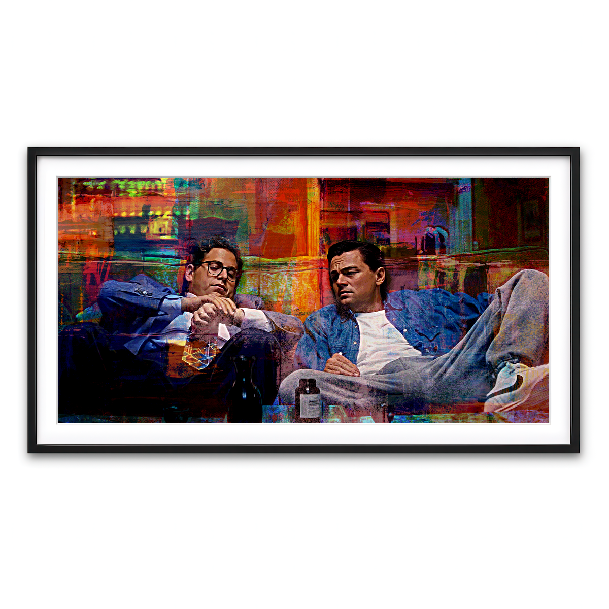 Framed Print 2x1 Black