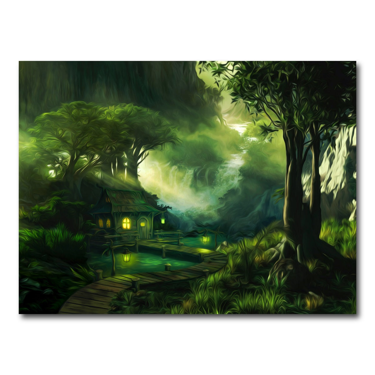 Woodland Cottage Wall Art