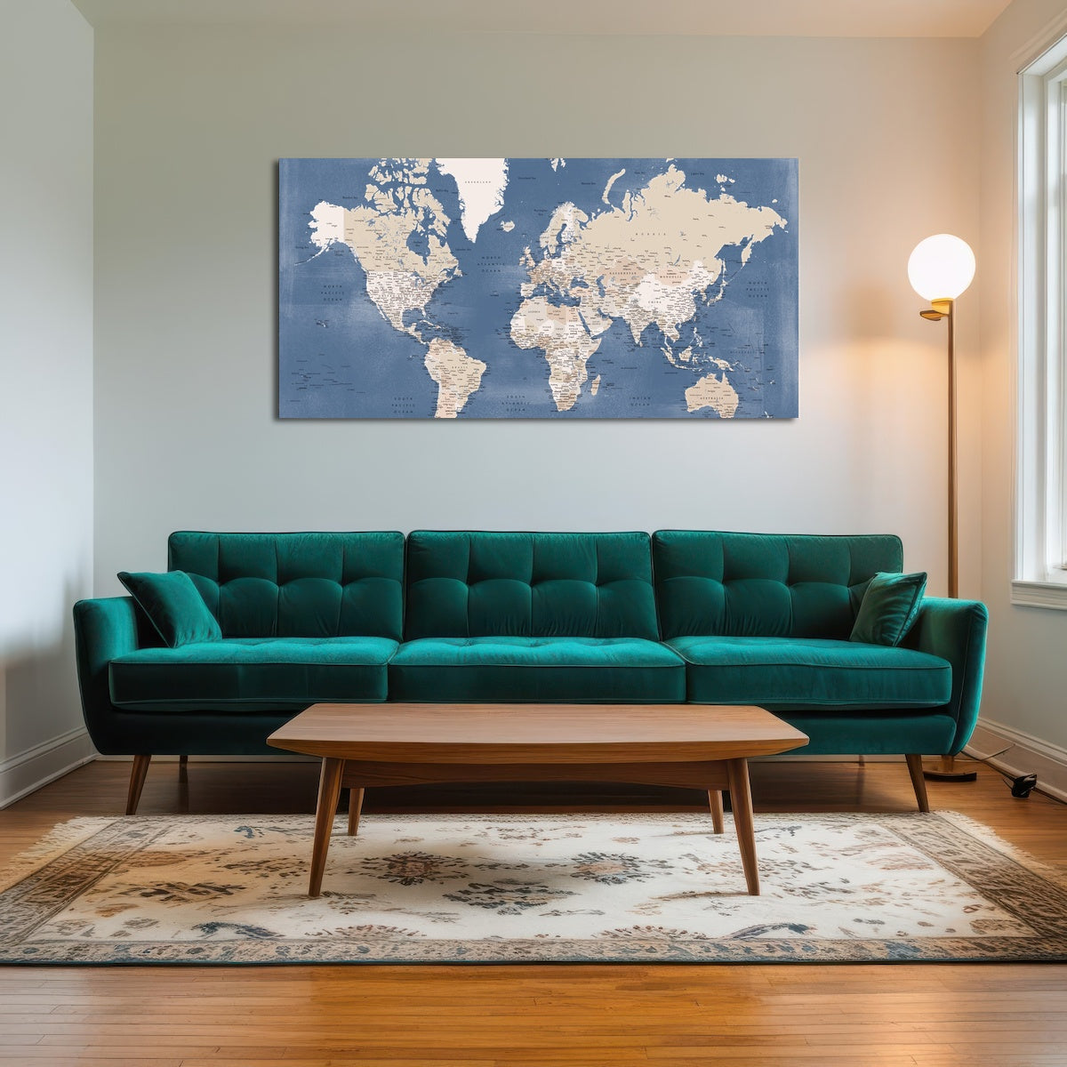 AUTO-MOCKUP ROOM | World Map 40