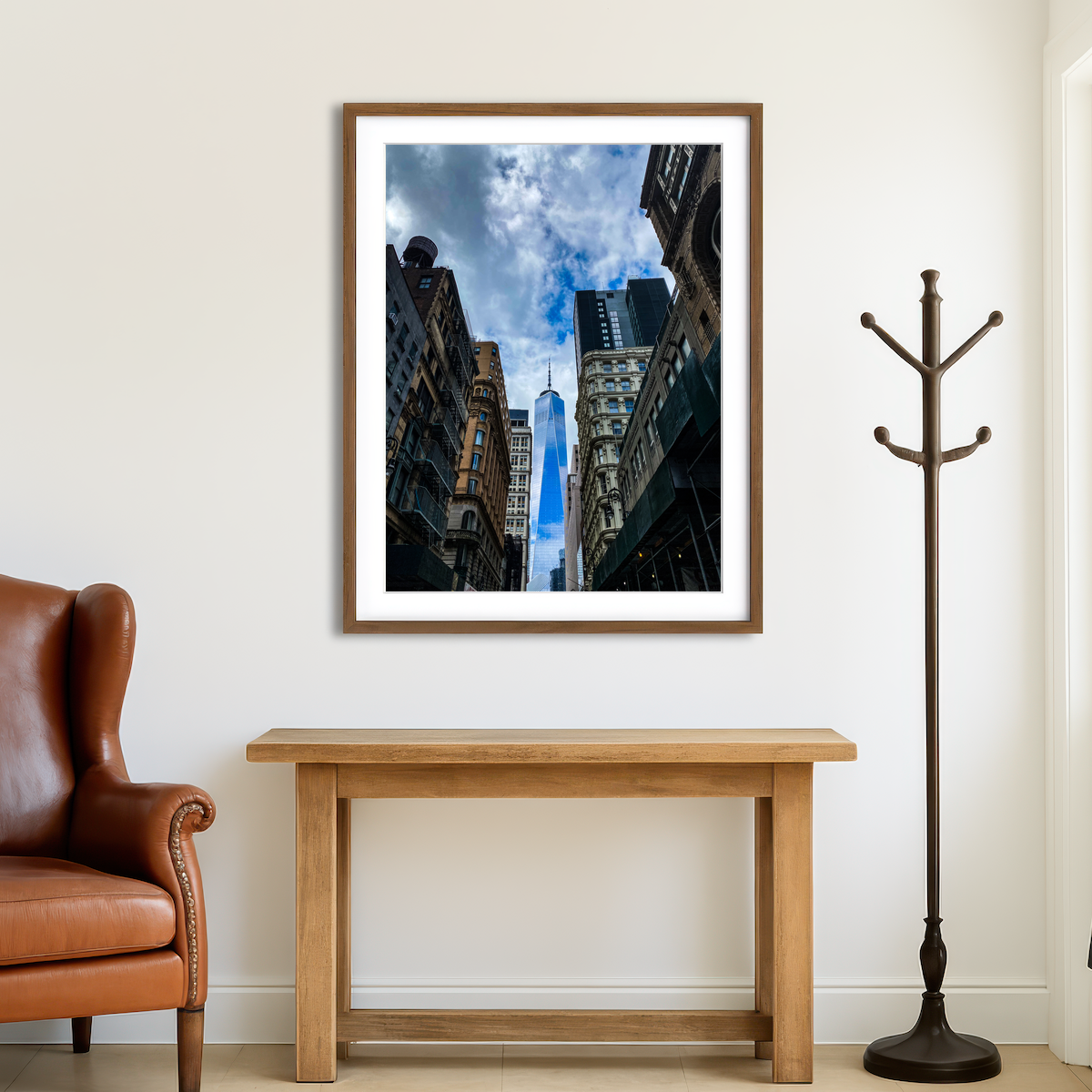 AUTO-MOCKUP ROOM | World Trade Center Wall Art