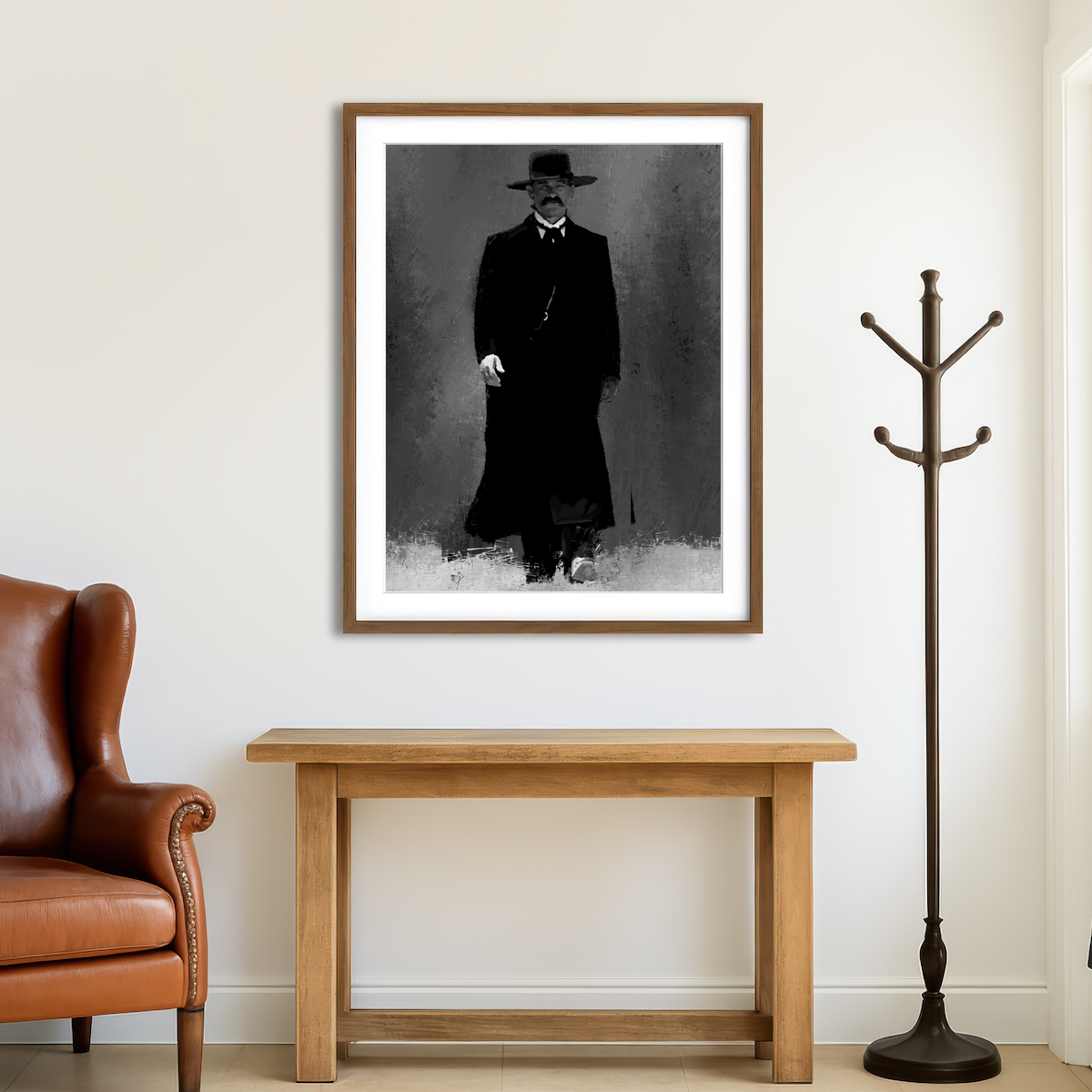 AUTO-MOCKUP ROOM | Wyatt Earp Wall Art