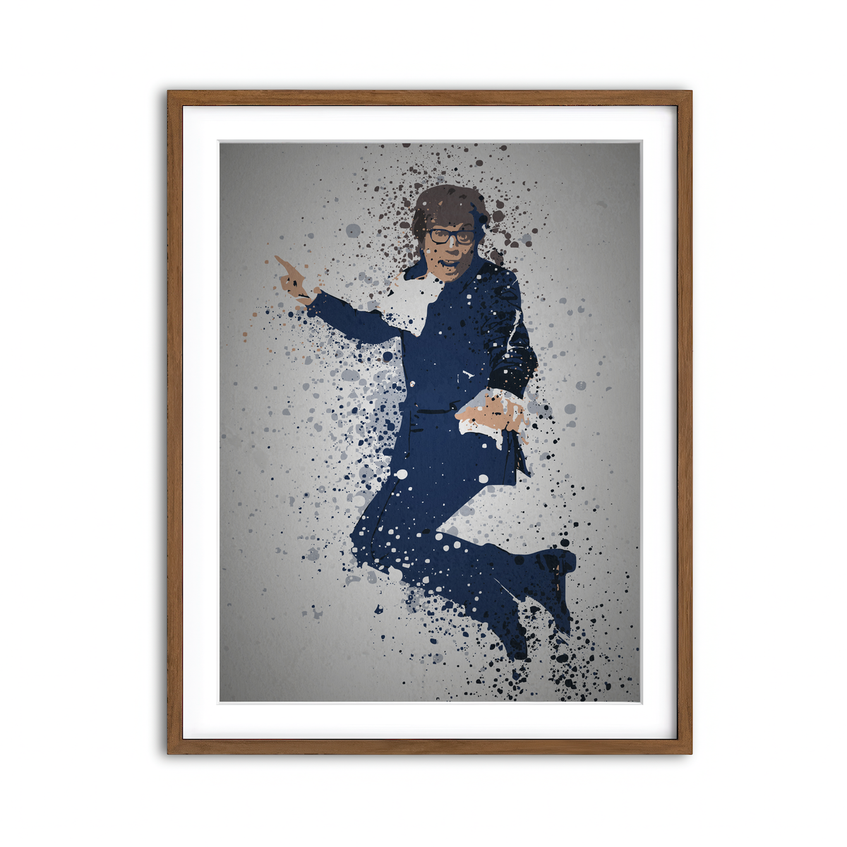 Framed Print 3x4 Walnut