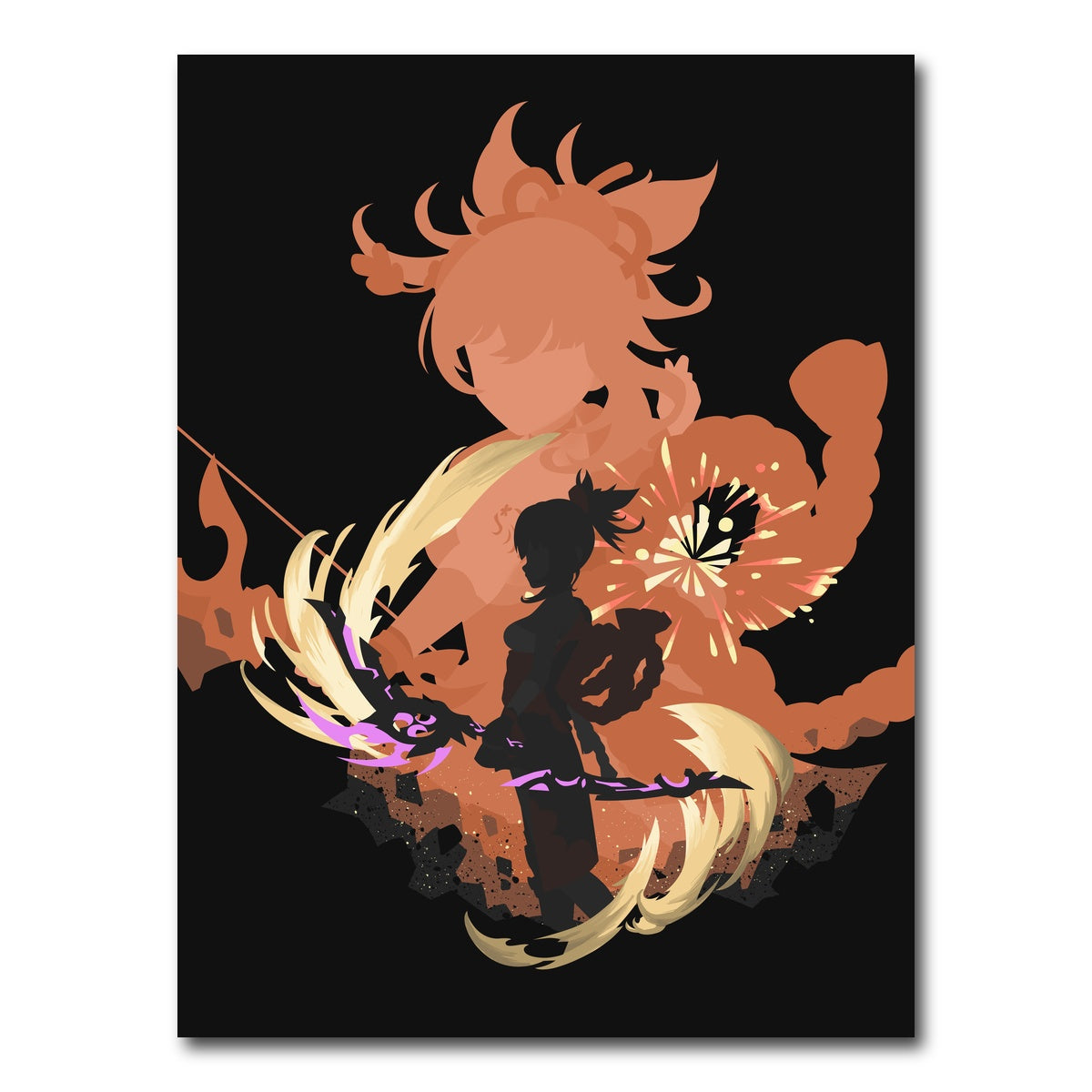Yoimiya Wall Art