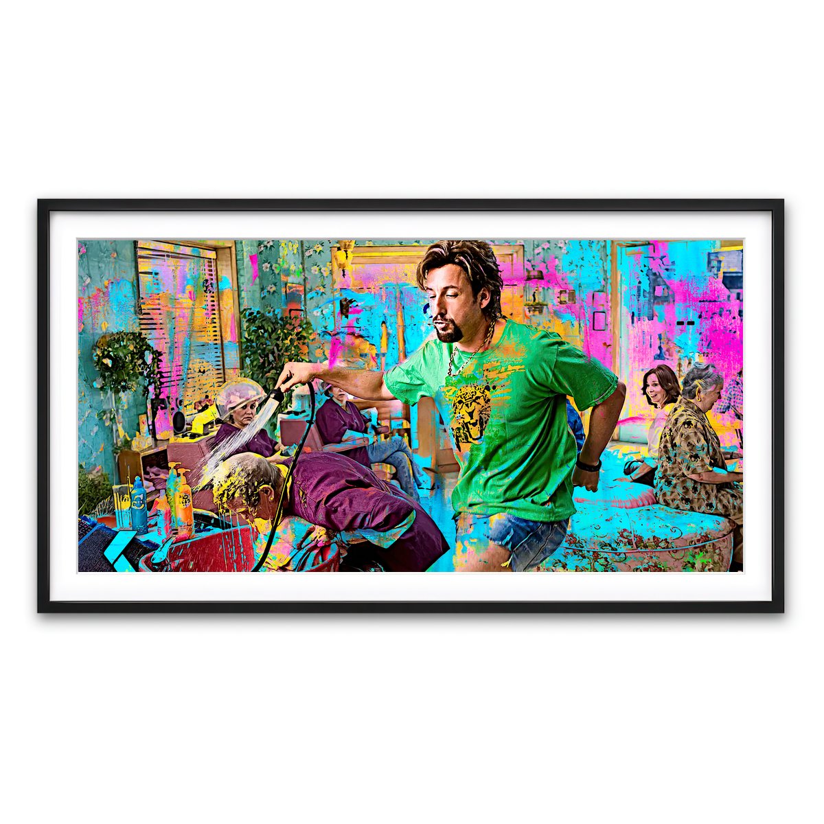 Framed Print 2x1 Black