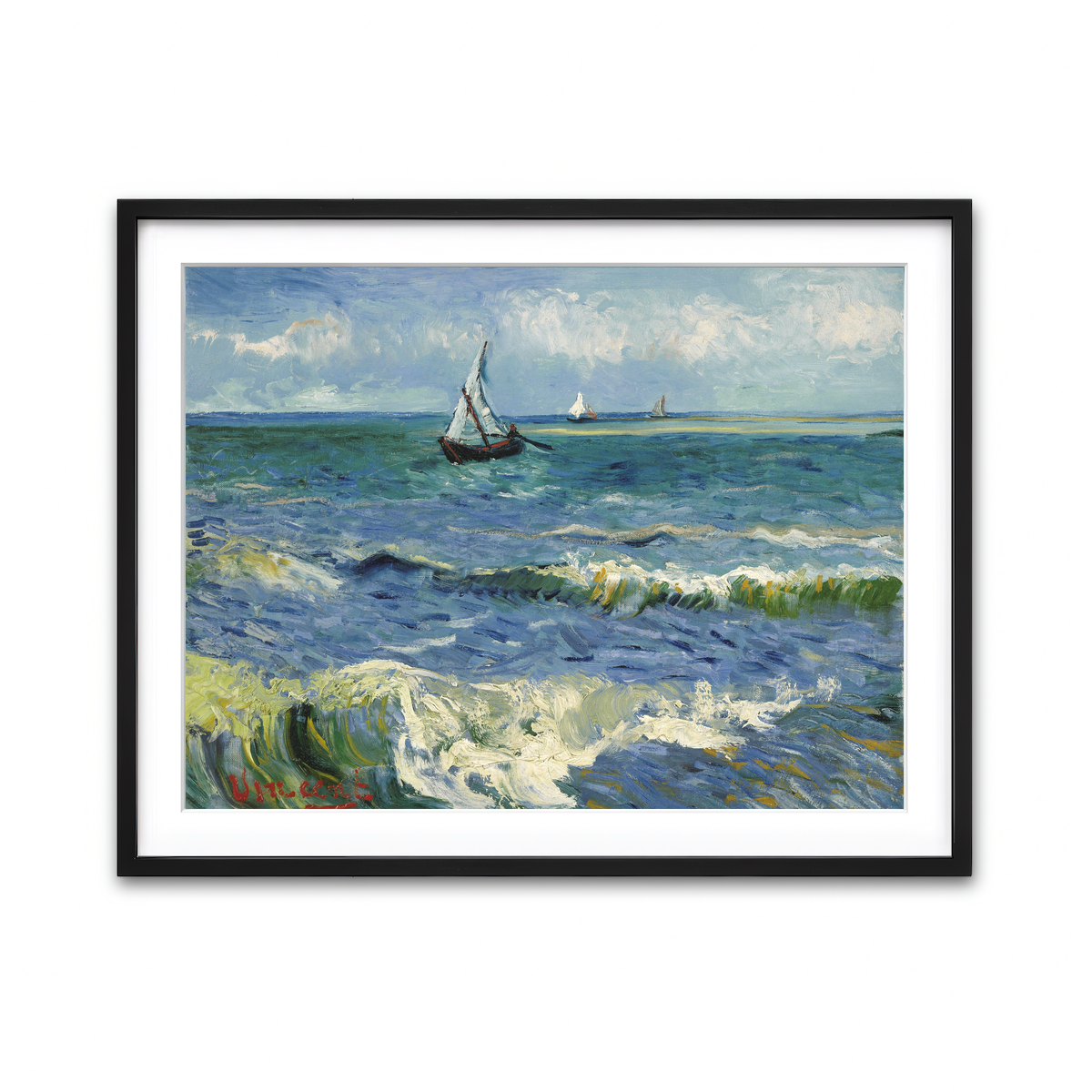 Framed Print 4x3 Black