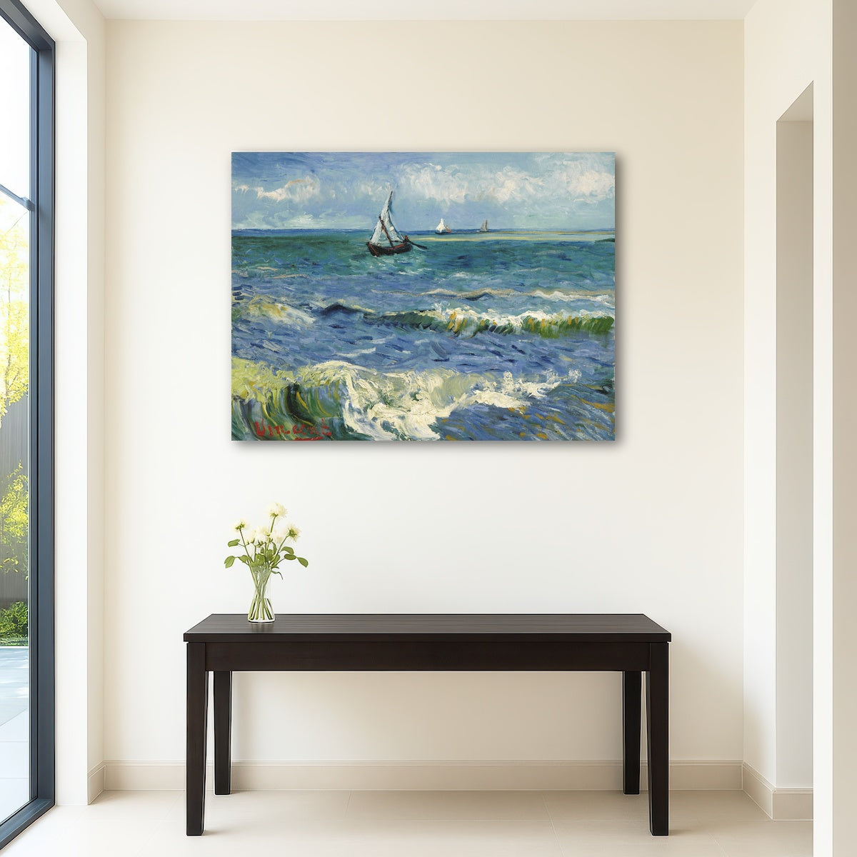 AUTO-MOCKUP ROOM | Zeegezicht bij Les Saintes-Maries-de-la-Mer