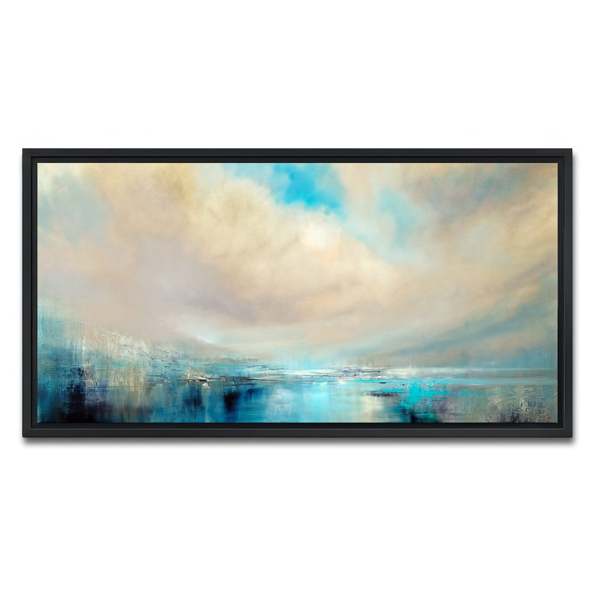 AUTO-MOCKUP WHITE | angekommen | 1 Piece | Black Framed Canvas | group=2x1