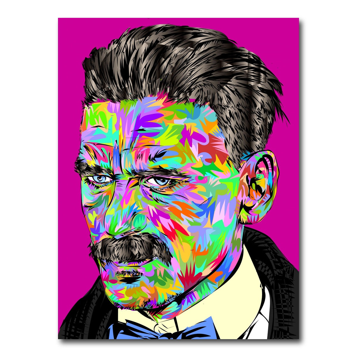 AUTO-MOCKUP WHITE | arthur shelby color splash | 1 Piece | Gallery Wrap Canvas | group=3x4