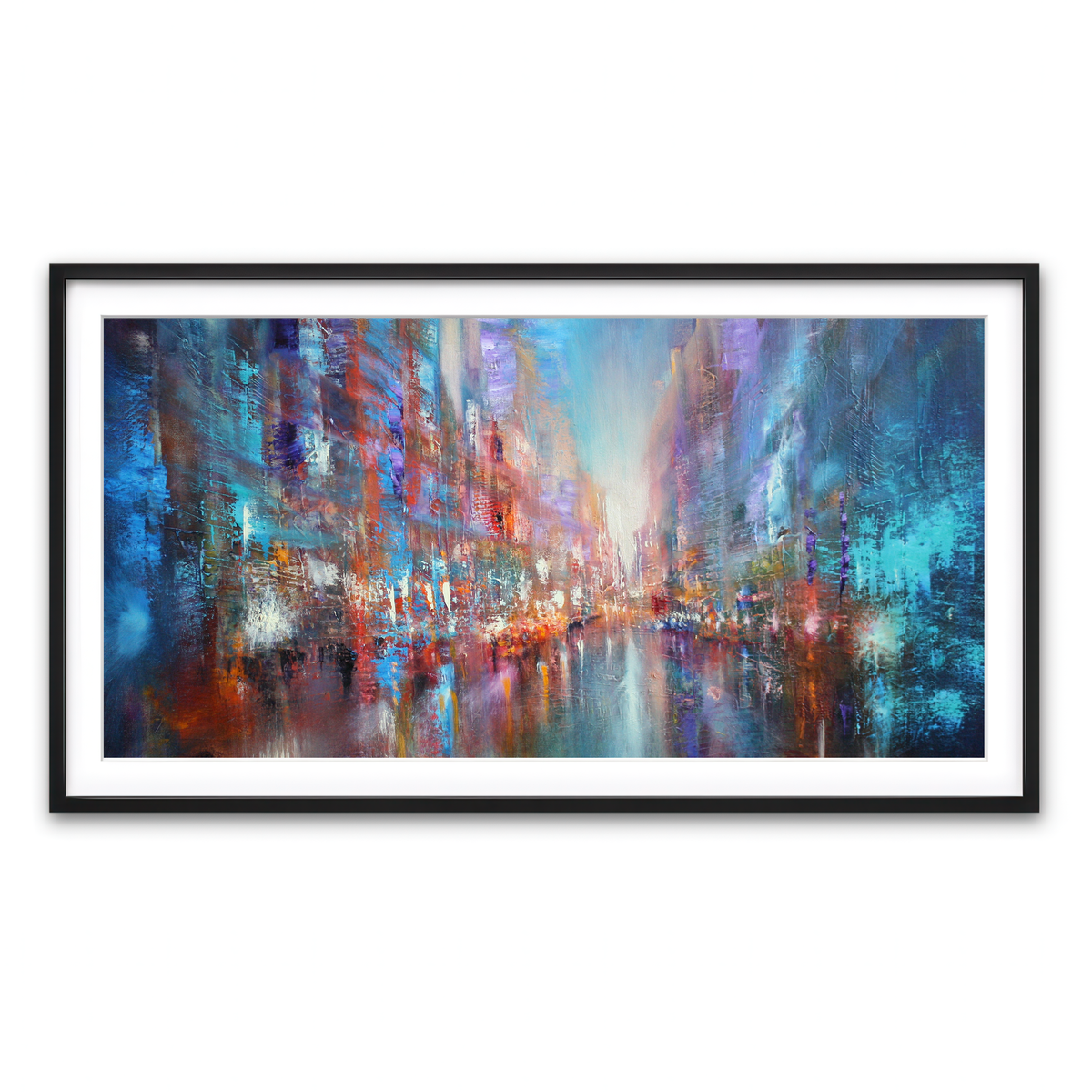 Framed Print 2x1 Black