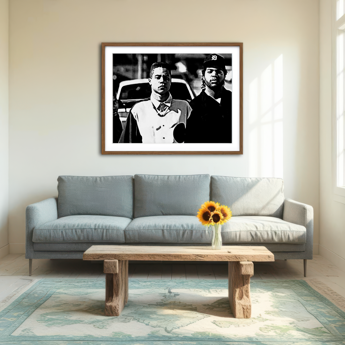 AUTO-MOCKUP ROOM | Boyz N The Hood Wall Art