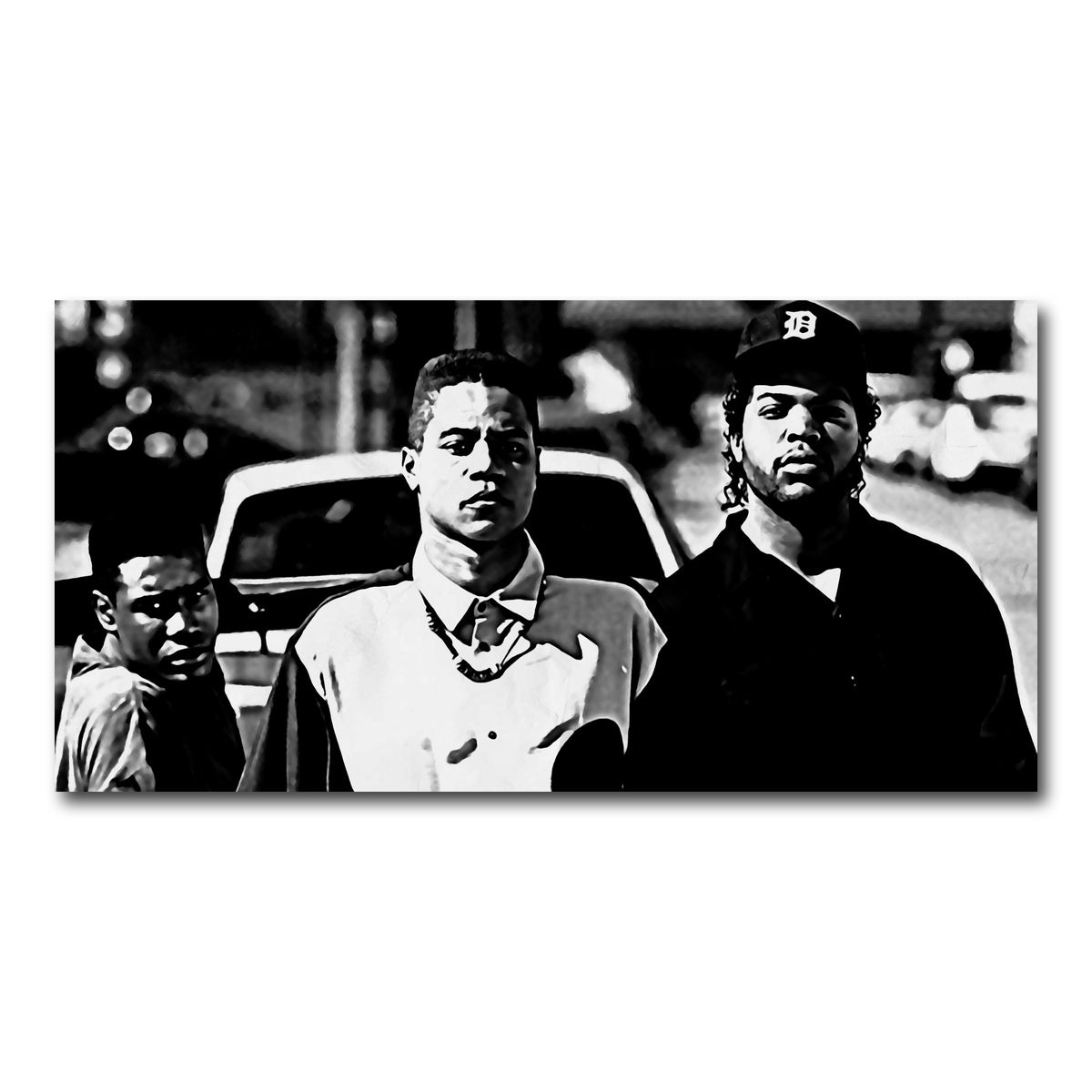 AUTO-MOCKUP WHITE | boyz n the hood | 1 Piece | Gallery Wrap Canvas | group=2x1