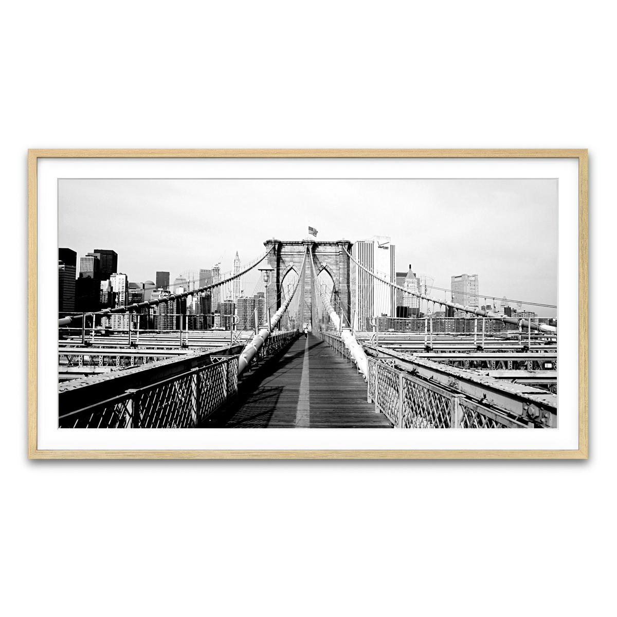 Framed Print 2x1 Natural