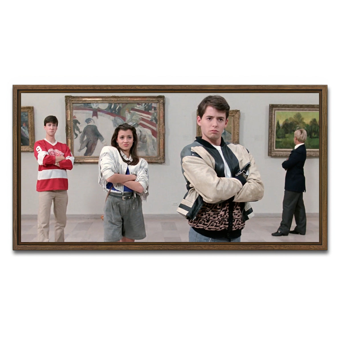 AUTO-MOCKUP WHITE | bueller | 1 Piece | Walnut Framed Canvas | group=2x1