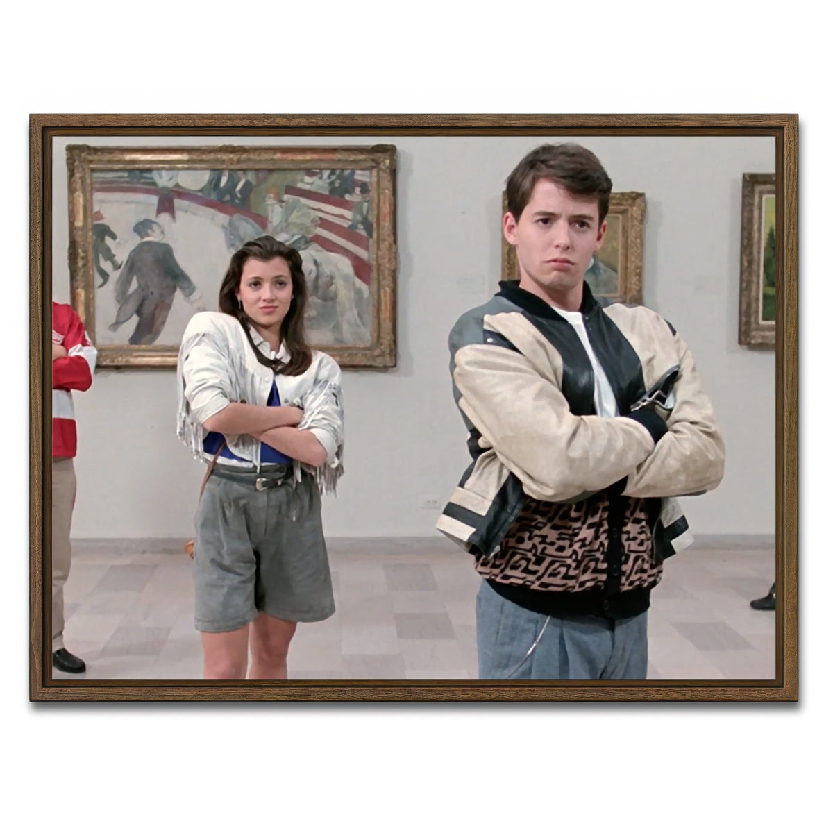 AUTO-MOCKUP WHITE | bueller | 1 Piece | Walnut Framed Canvas | group=4x3
