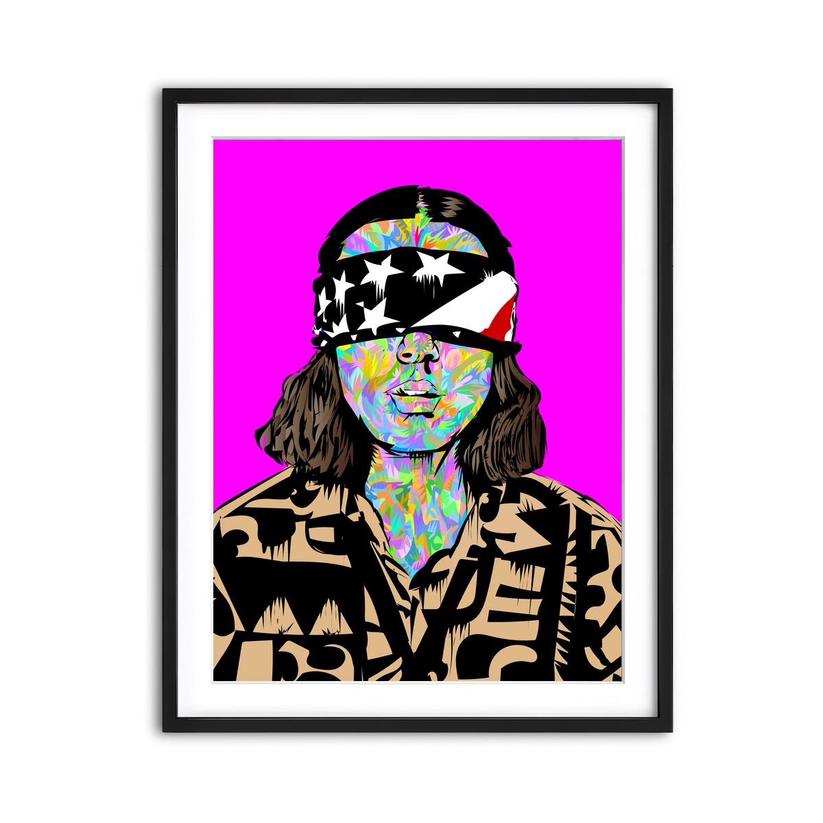 Framed Print 3x4 Black