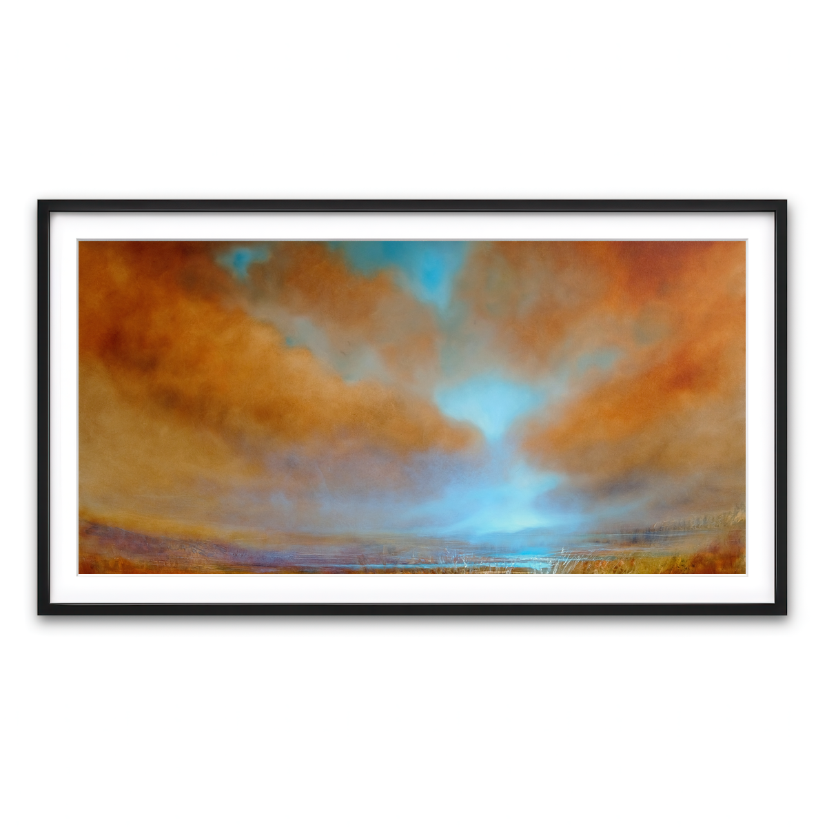 Framed Print 2x1 Black