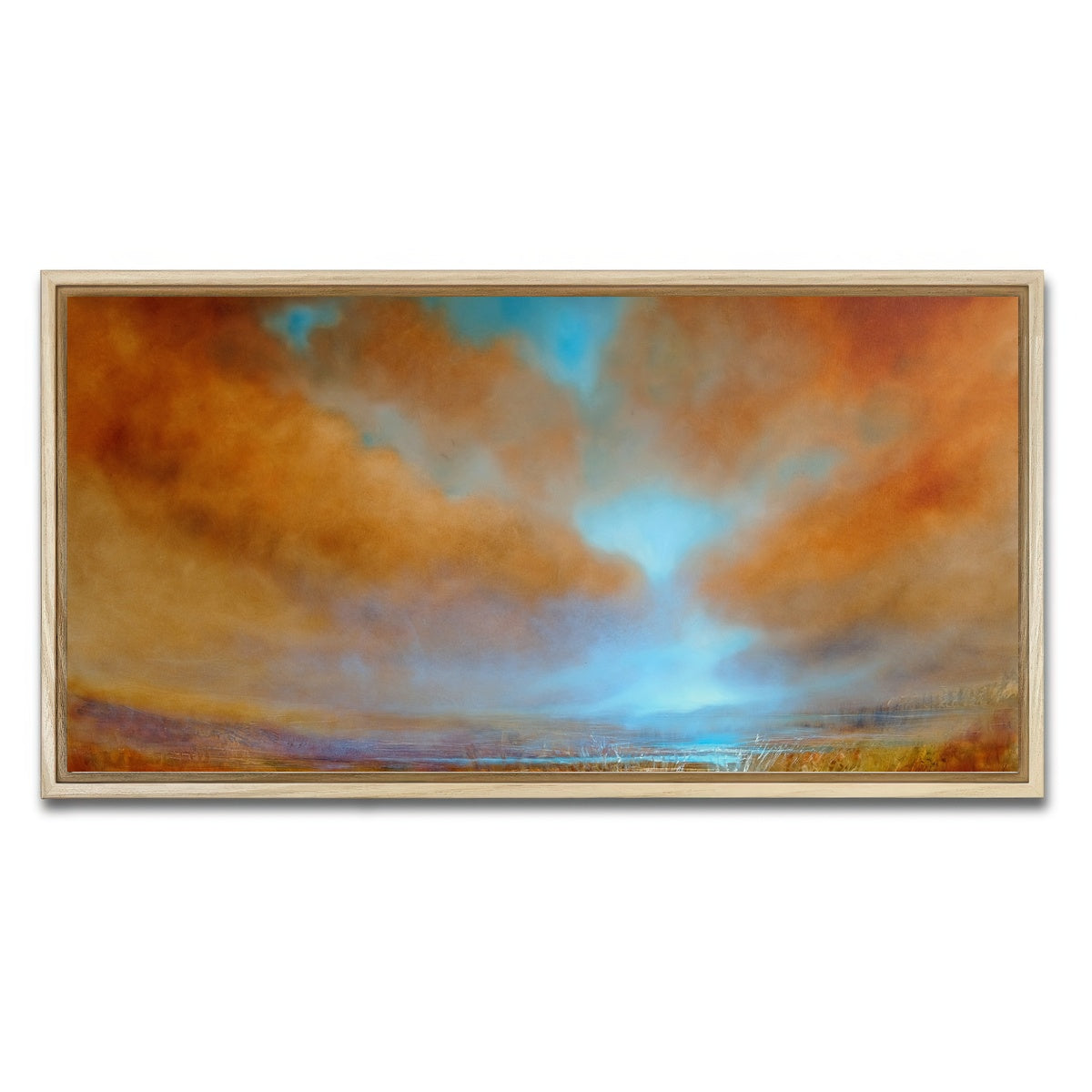 AUTO-MOCKUP WHITE | farben des lichts | 1 Piece | Natural Framed Canvas | group=2x1