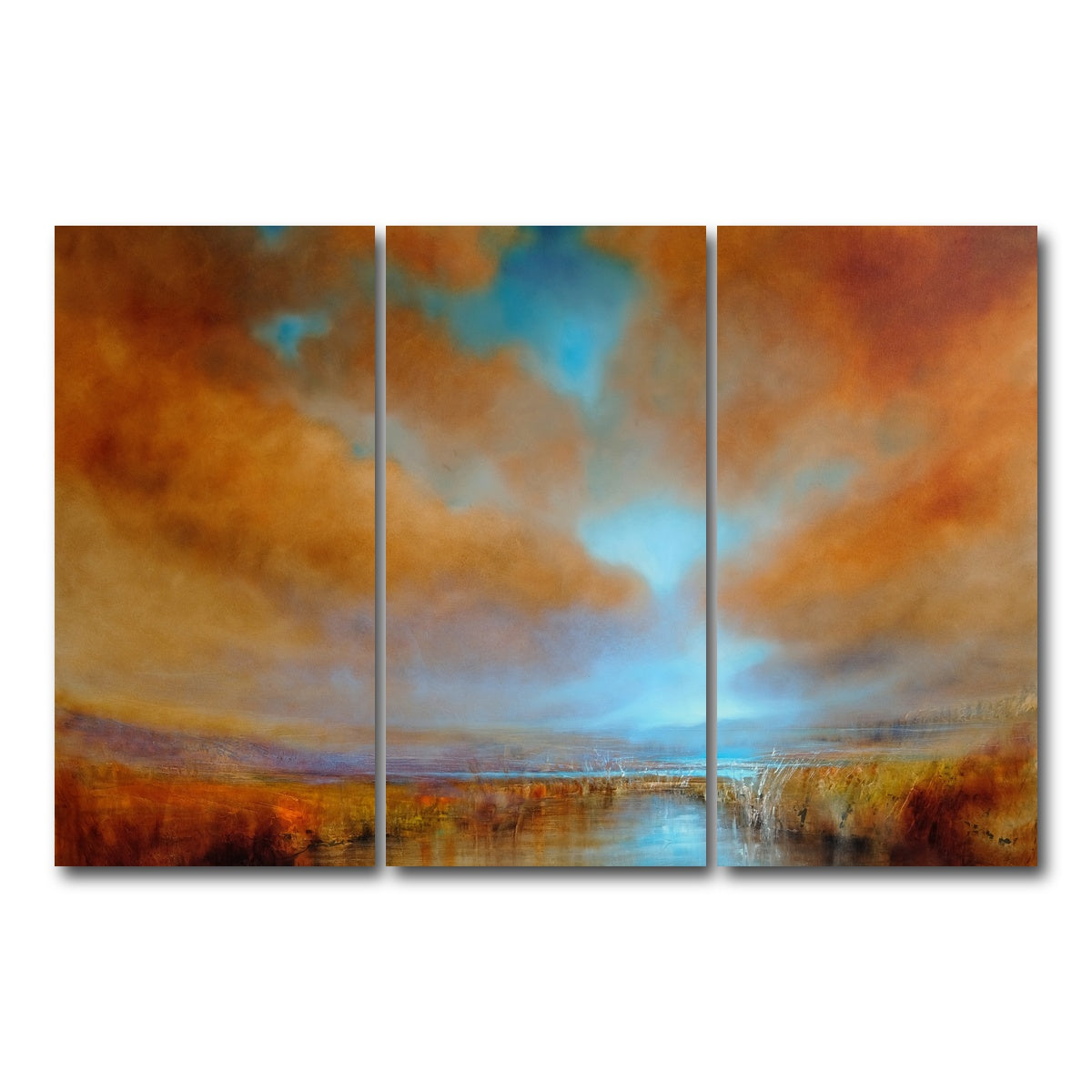 AUTO-MOCKUP WHITE | farben des lichts | 3 Piece | Gallery Wrap Canvas | group=12x24