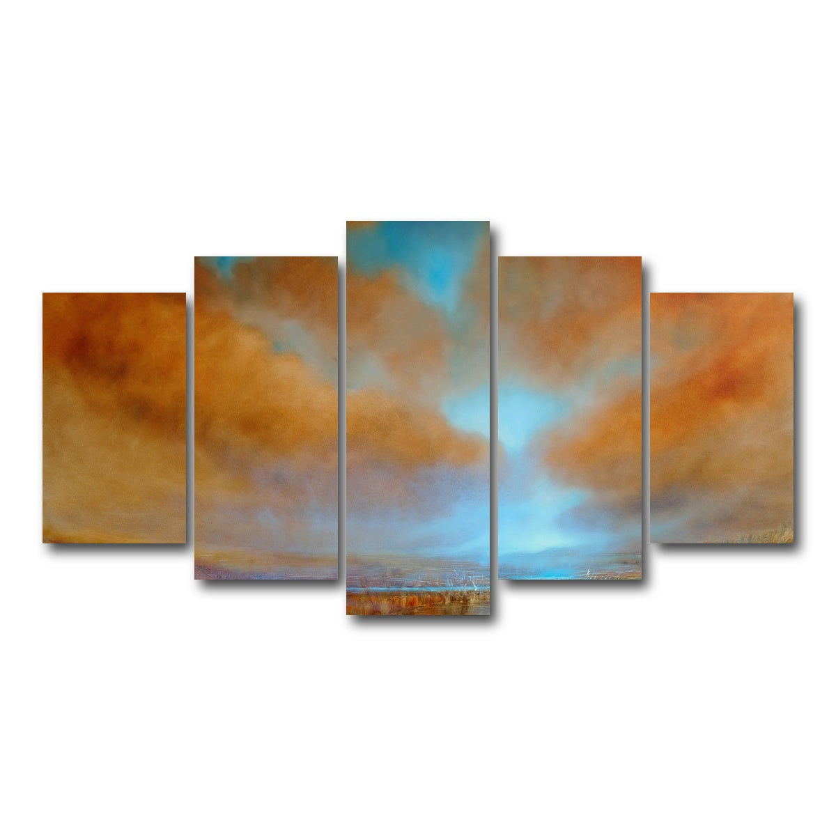 AUTO-MOCKUP WHITE | farben des lichts | 5 Piece | Gallery Wrap Canvas | group=5_normal