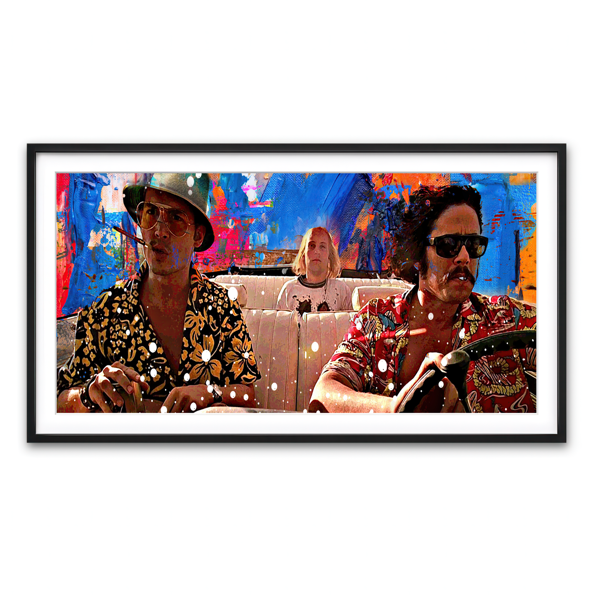 Framed Print 2x1 Black