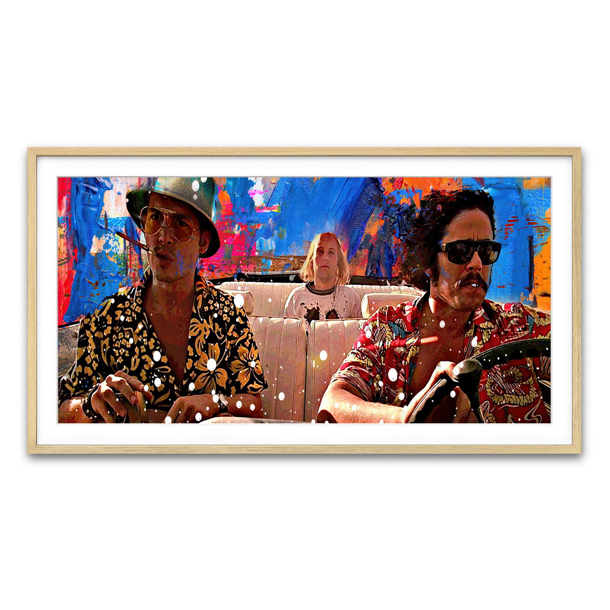 Framed Print 2x1 Natural