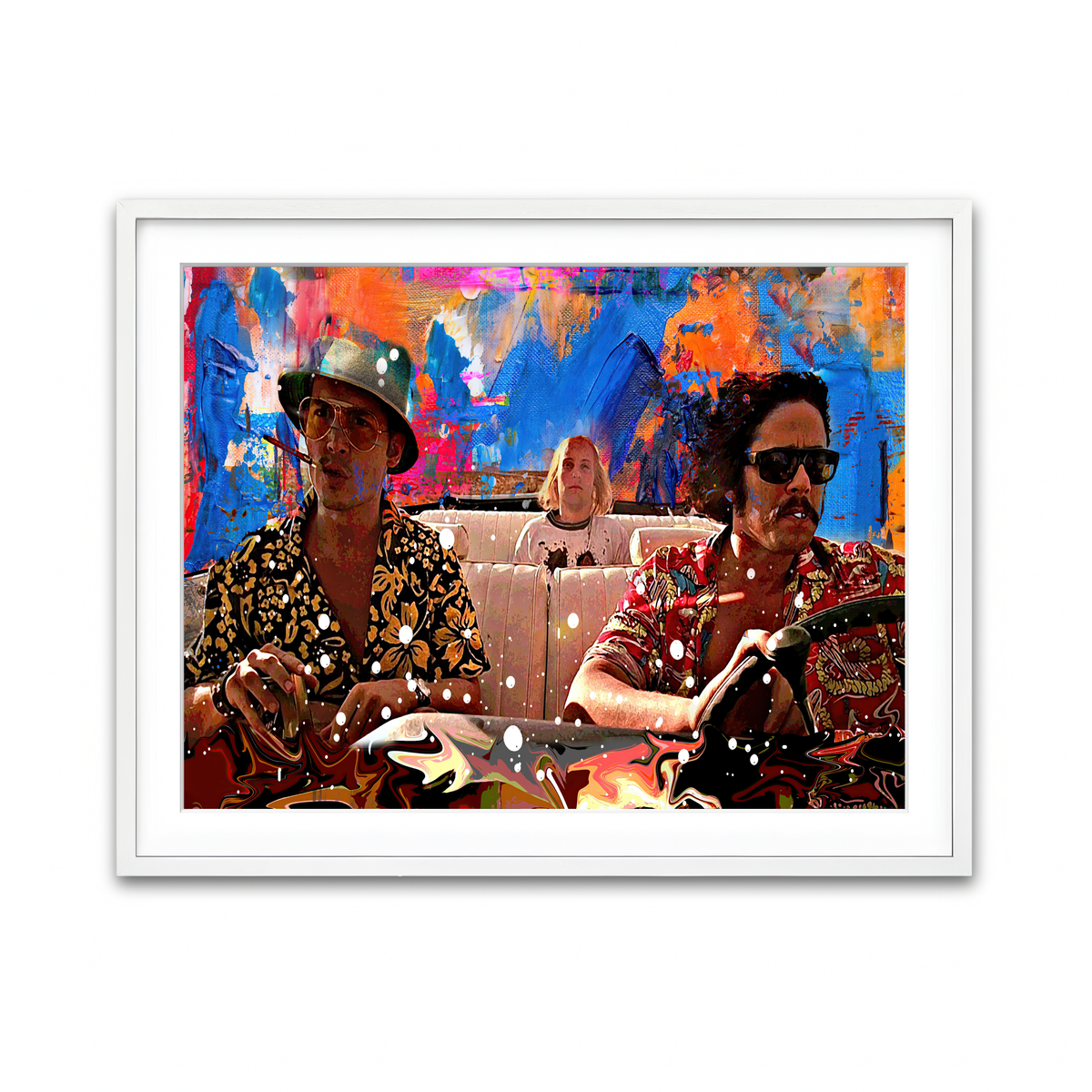 Framed Print 4x3 White