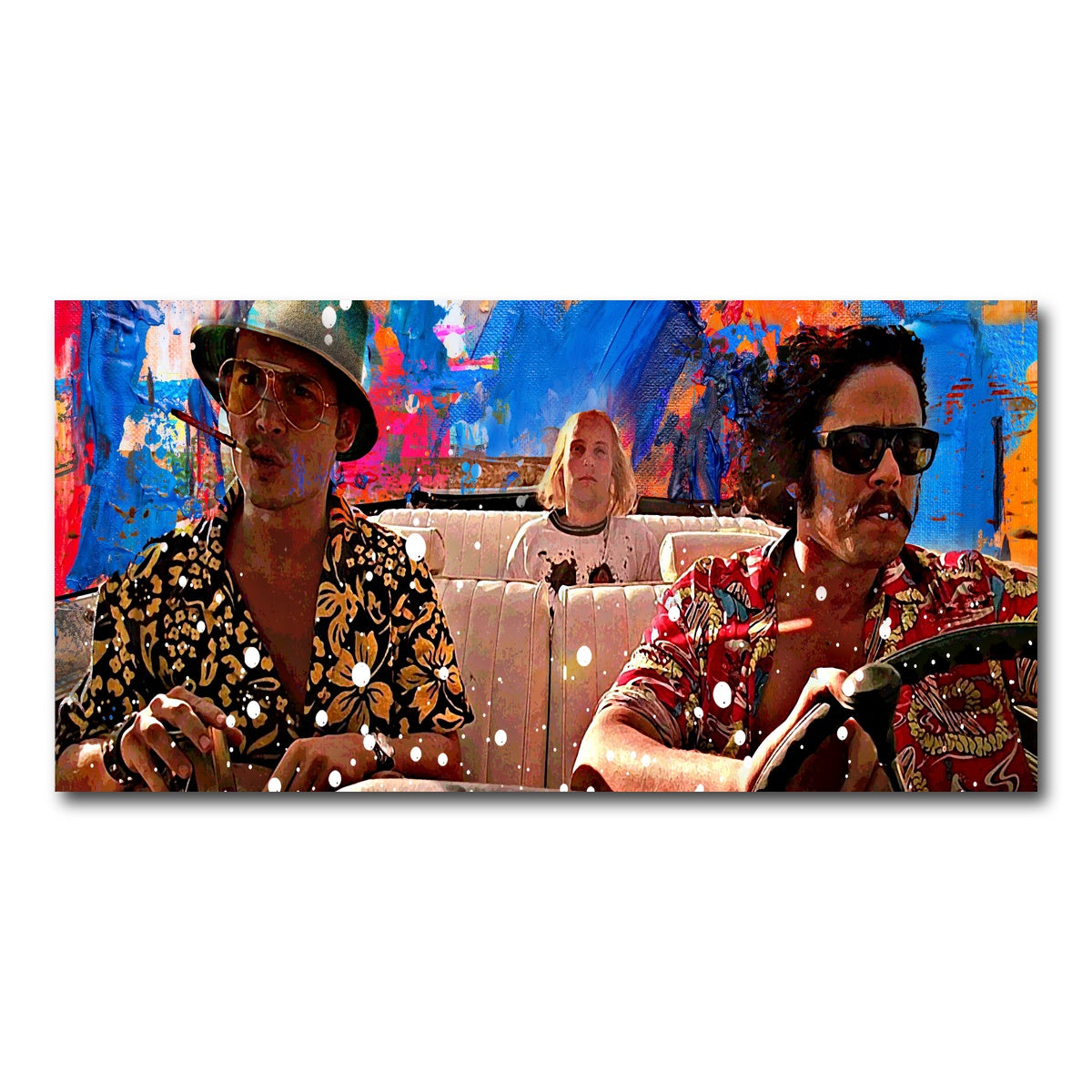 AUTO-MOCKUP WHITE | fear and loathing | 1 Piece | Gallery Wrapped | group=2x1