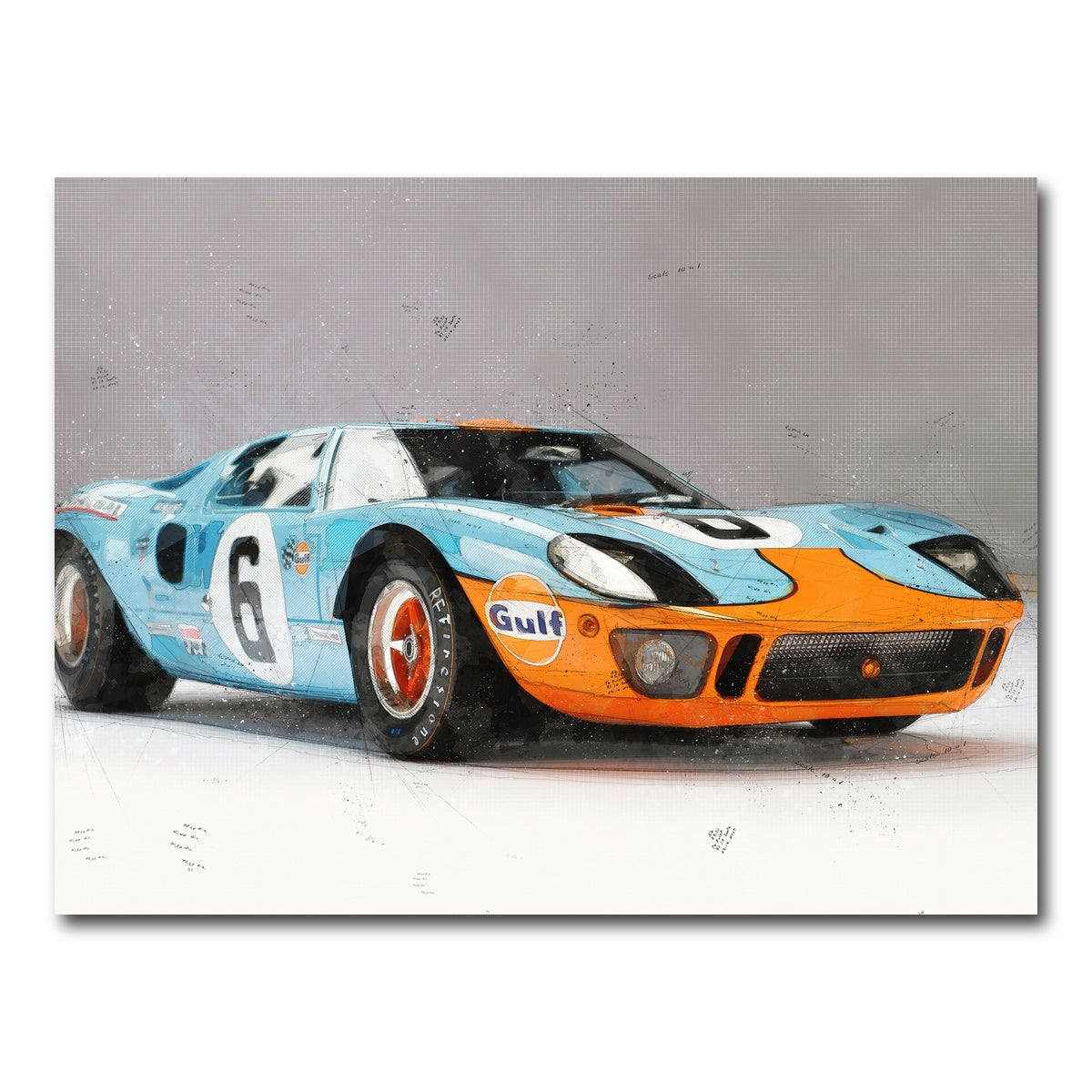 Ford GT Wall Art