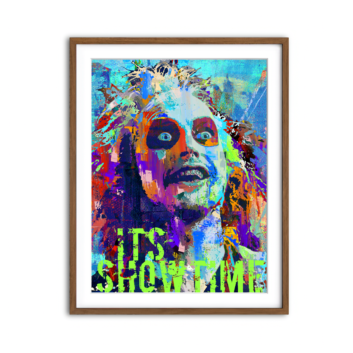 Framed Print 3x4 Walnut