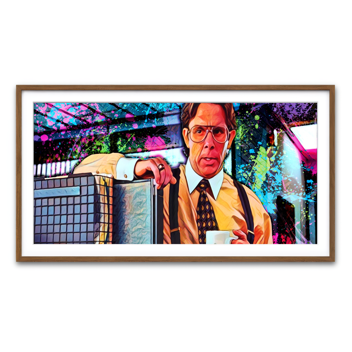 Framed Print 2x1 Walnut