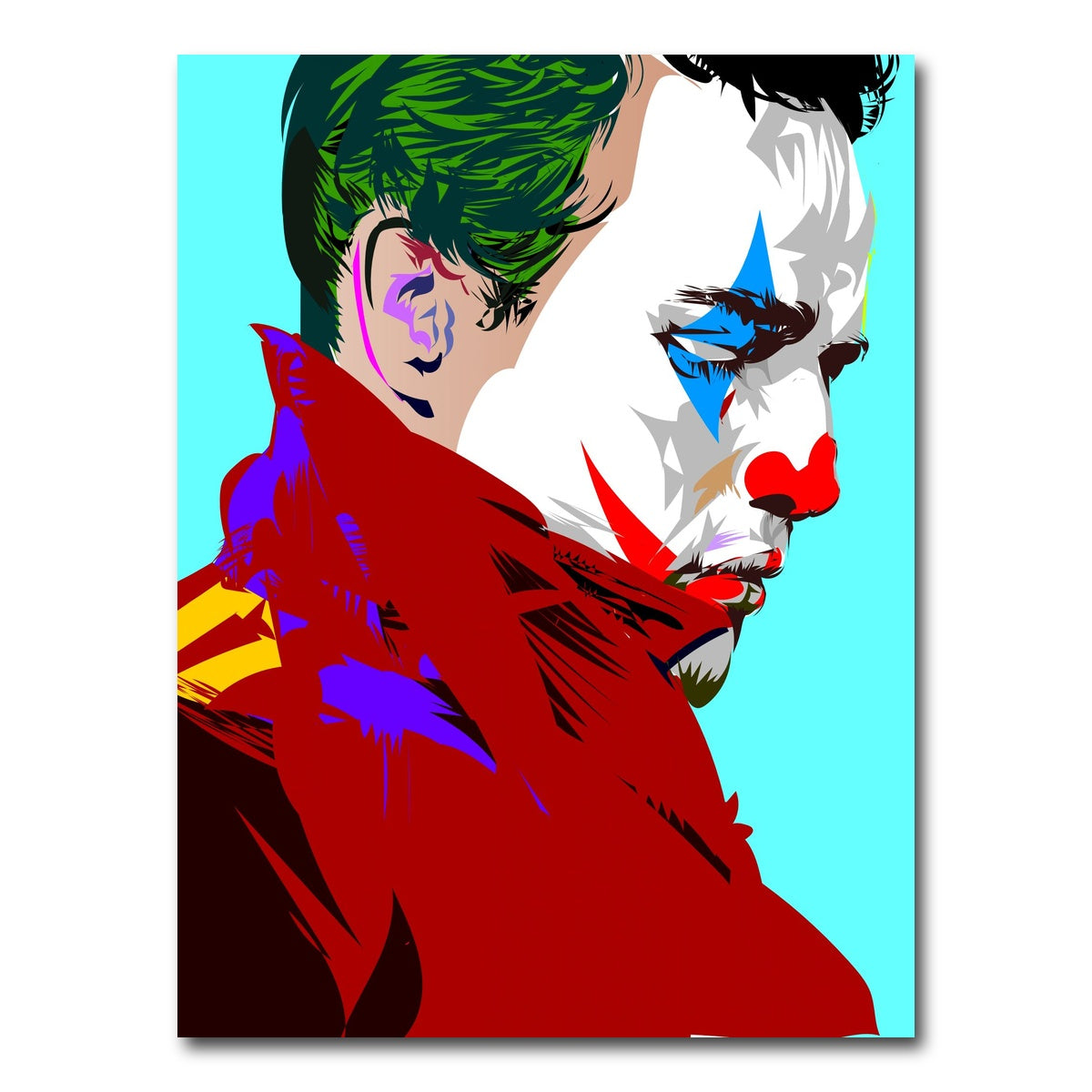 AUTO-MOCKUP WHITE | marlon brando joker | 1 Piece | Gallery Wrap Canvas | group=3x4