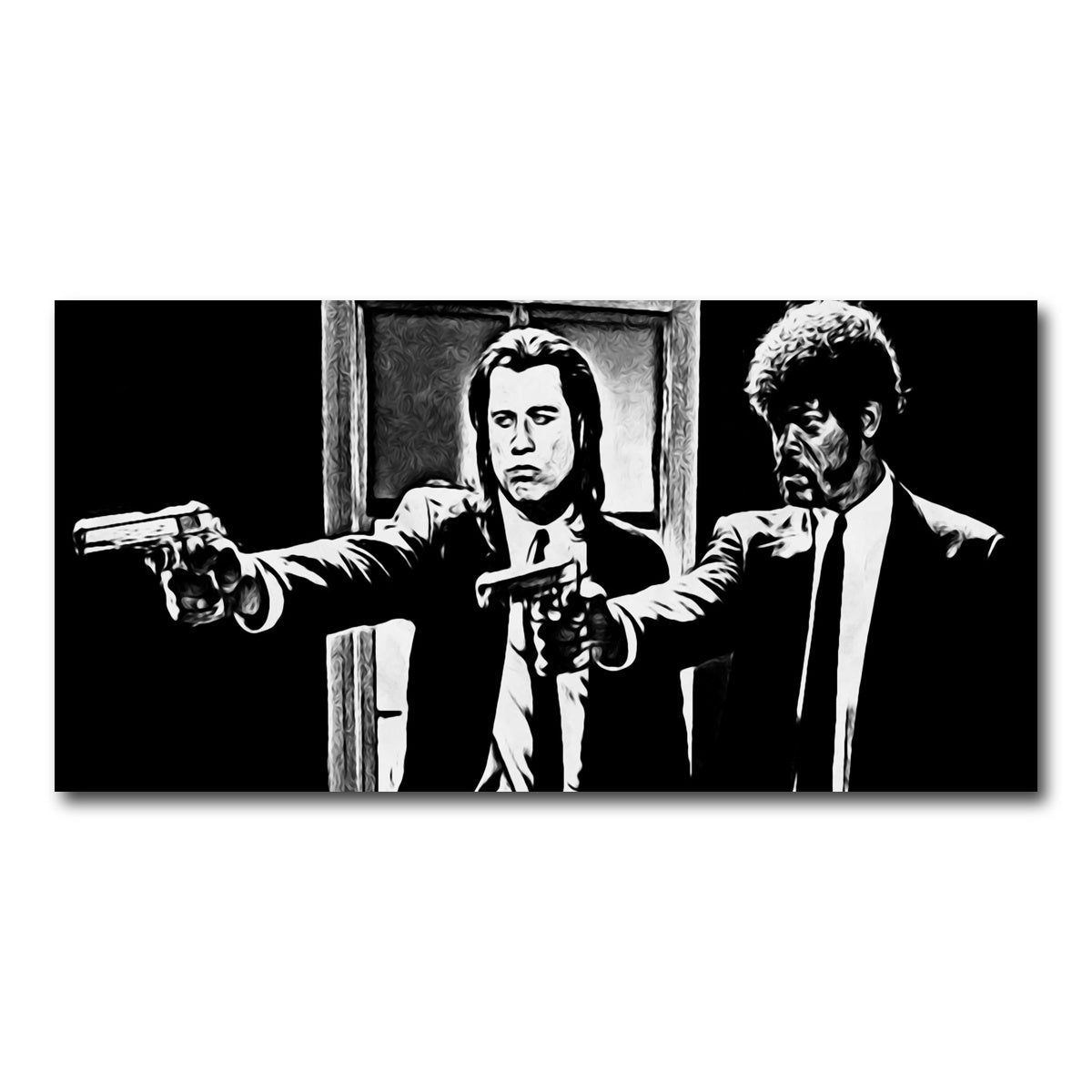 AUTO-MOCKUP WHITE | pulp fiction | 1 Piece | Gallery Wrap Canvas | group=2x1