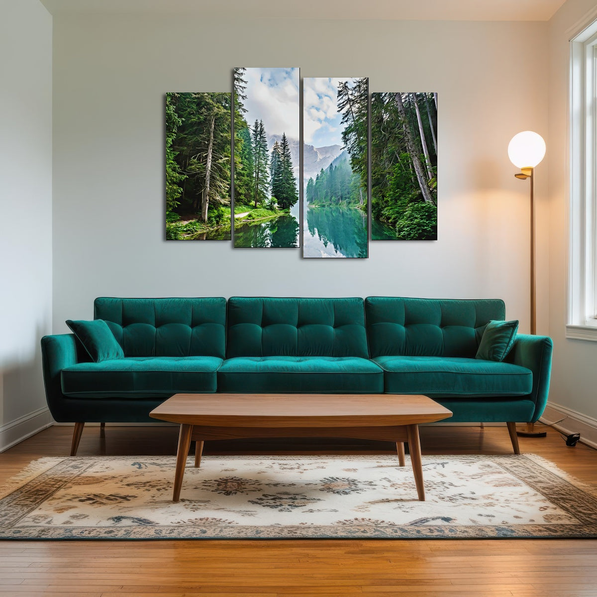 Quiet Mountain Lake Wall Art