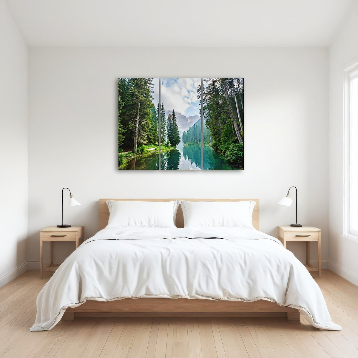 Quiet Mountain Lake Wall Art
