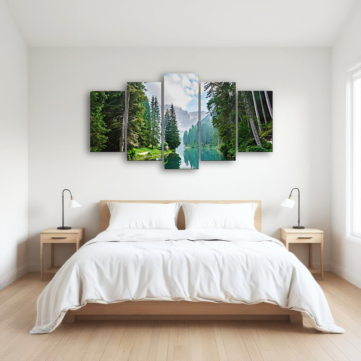 Quiet Mountain Lake Wall Art