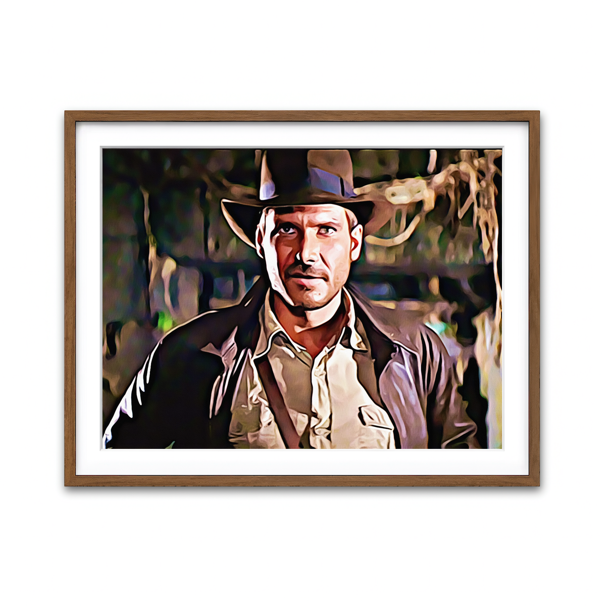 Framed Print 4x3 Walnut