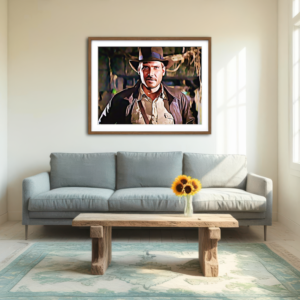 AUTO-MOCKUP ROOM | Raiders of the Lost Ark Wall Art
