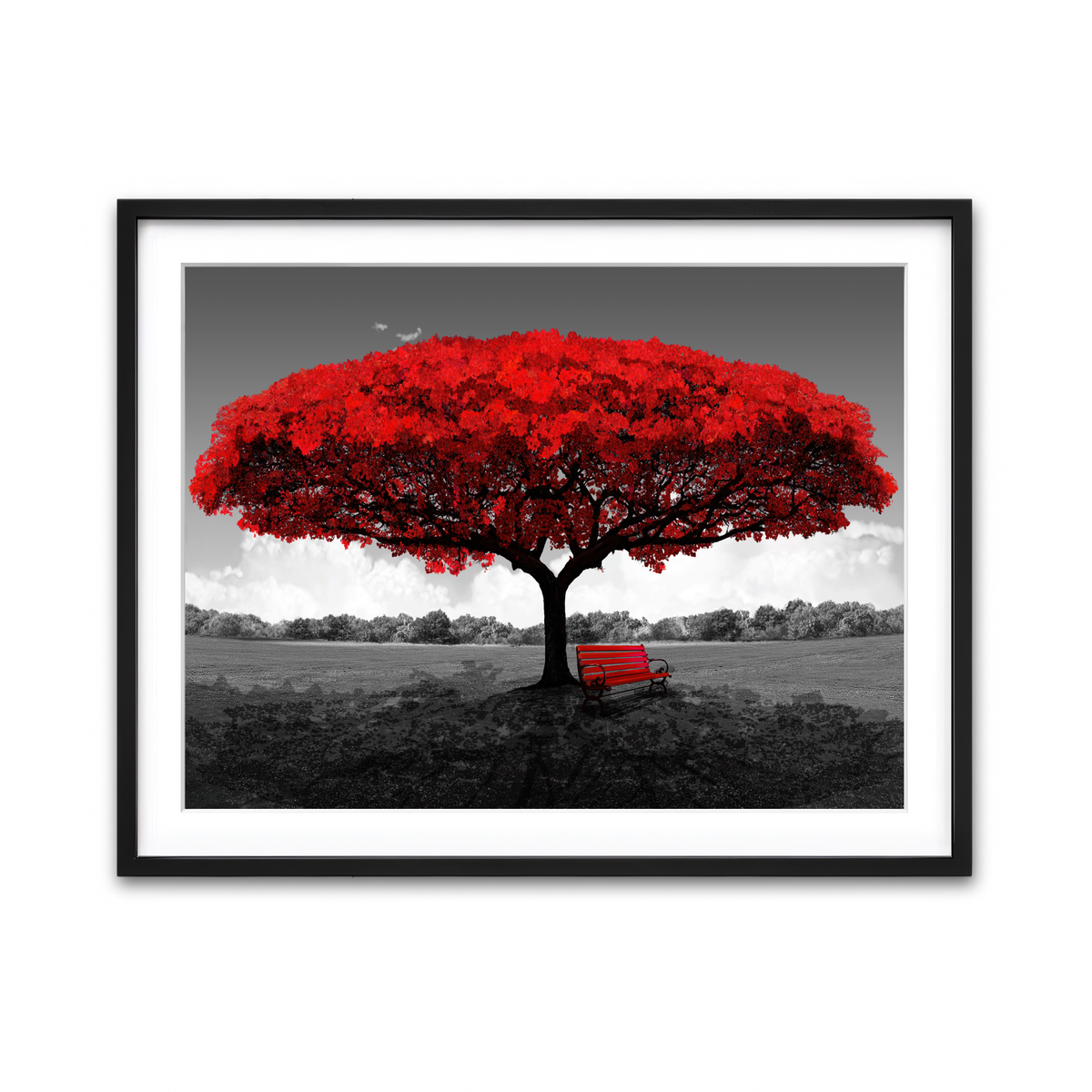 Framed Print 4x3 Black