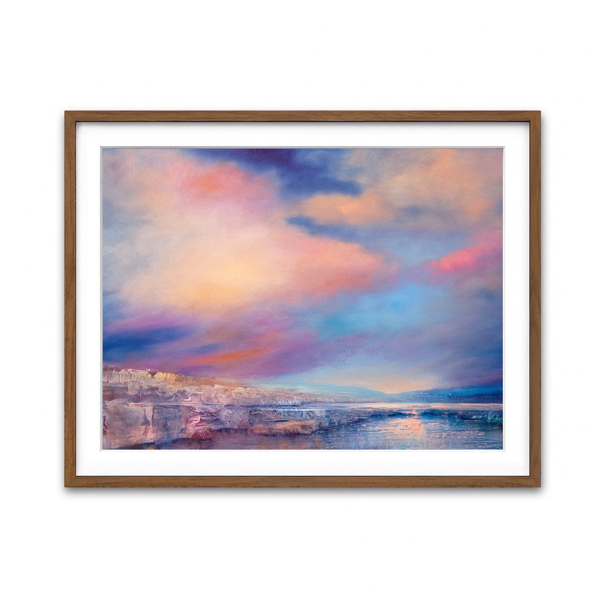 Framed Print 4x3 Walnut