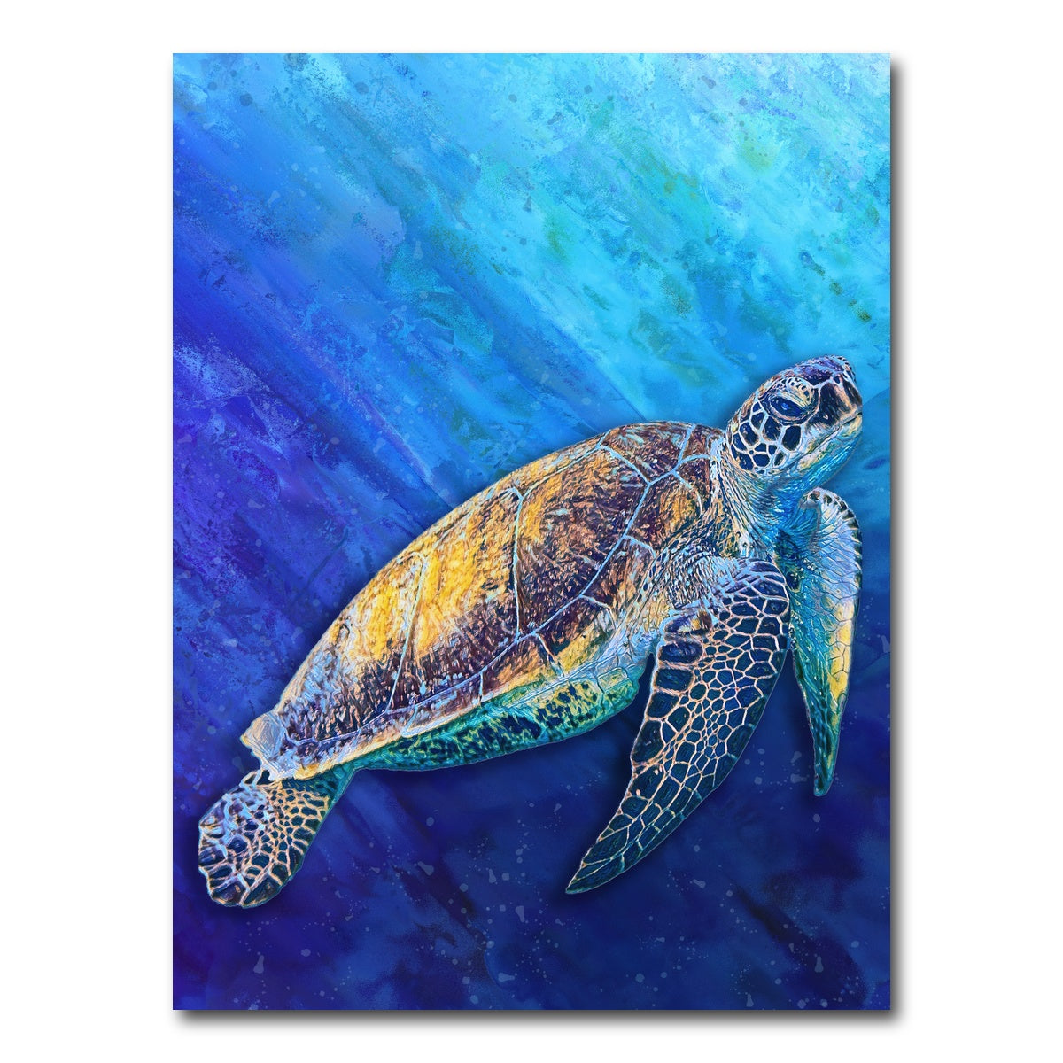 AUTO-MOCKUP WHITE | sea turtle | 1 Piece | Gallery Wrap Canvas | group=3x4