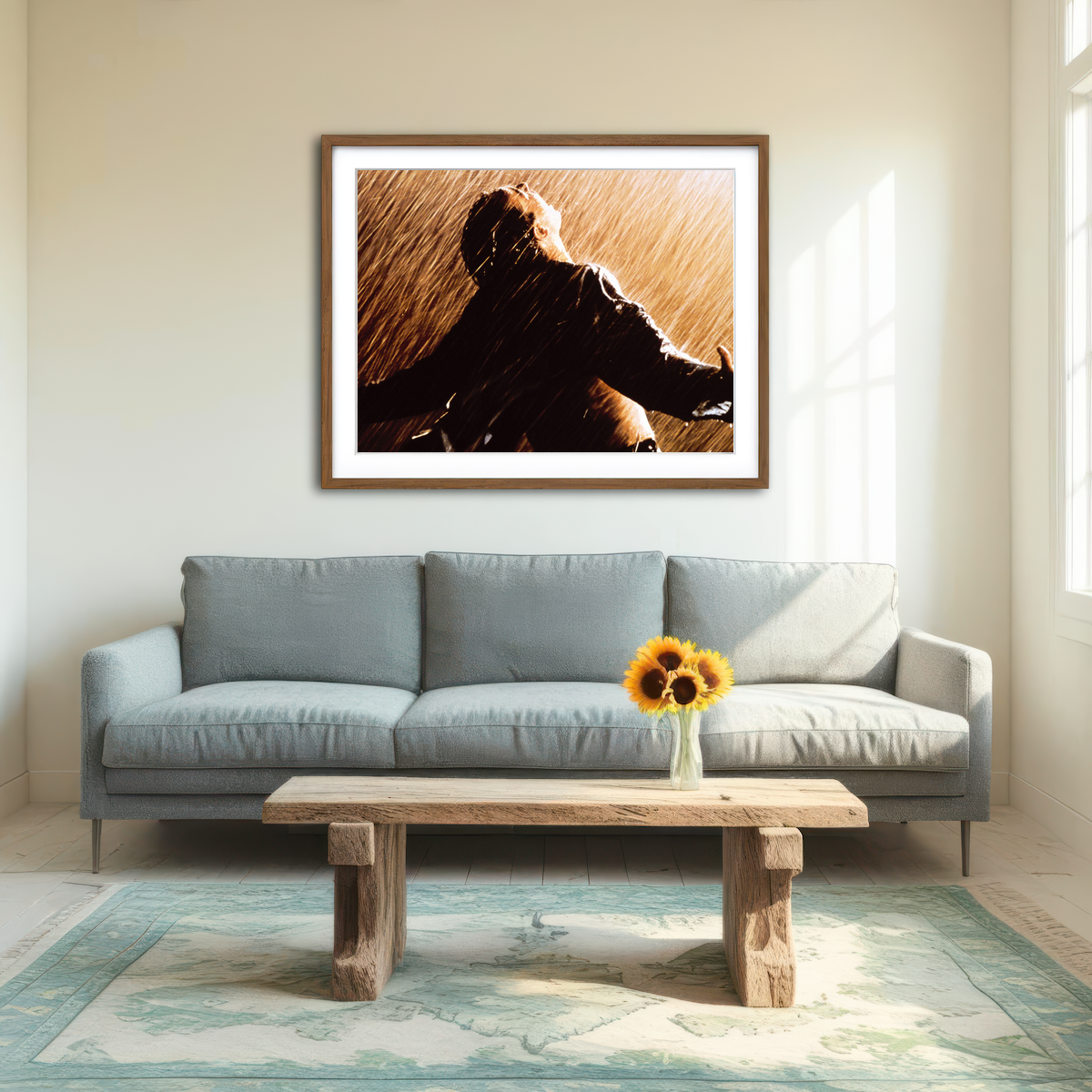 AUTO-MOCKUP ROOM | Shawshank Redemption Wall Art