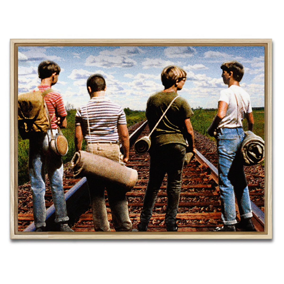 AUTO-MOCKUP WHITE | stand by me | 1 Piece | Natural Framed Canvas | group=4x3