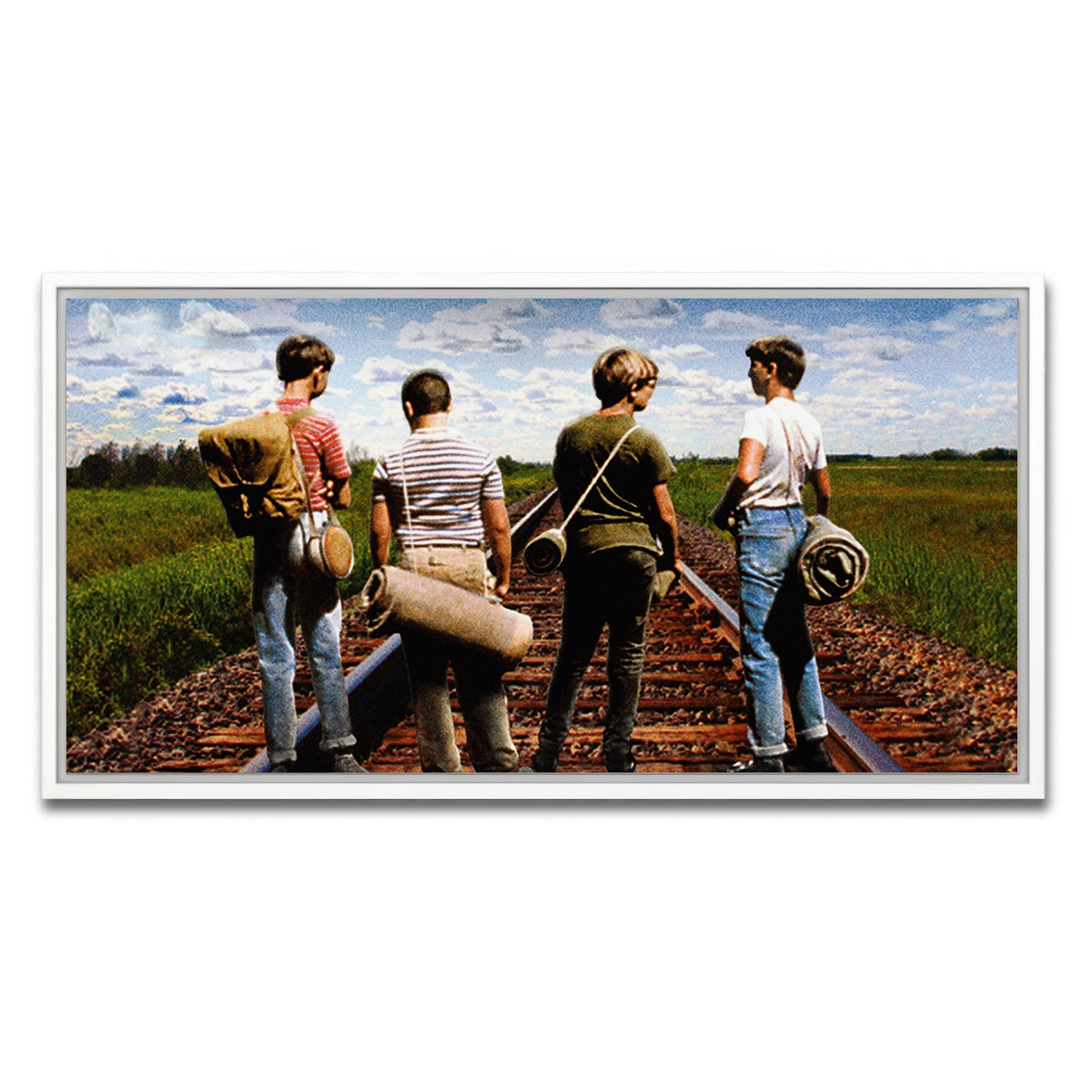 AUTO-MOCKUP WHITE | stand by me | 1 Piece | White Framed Canvas | group=2x1