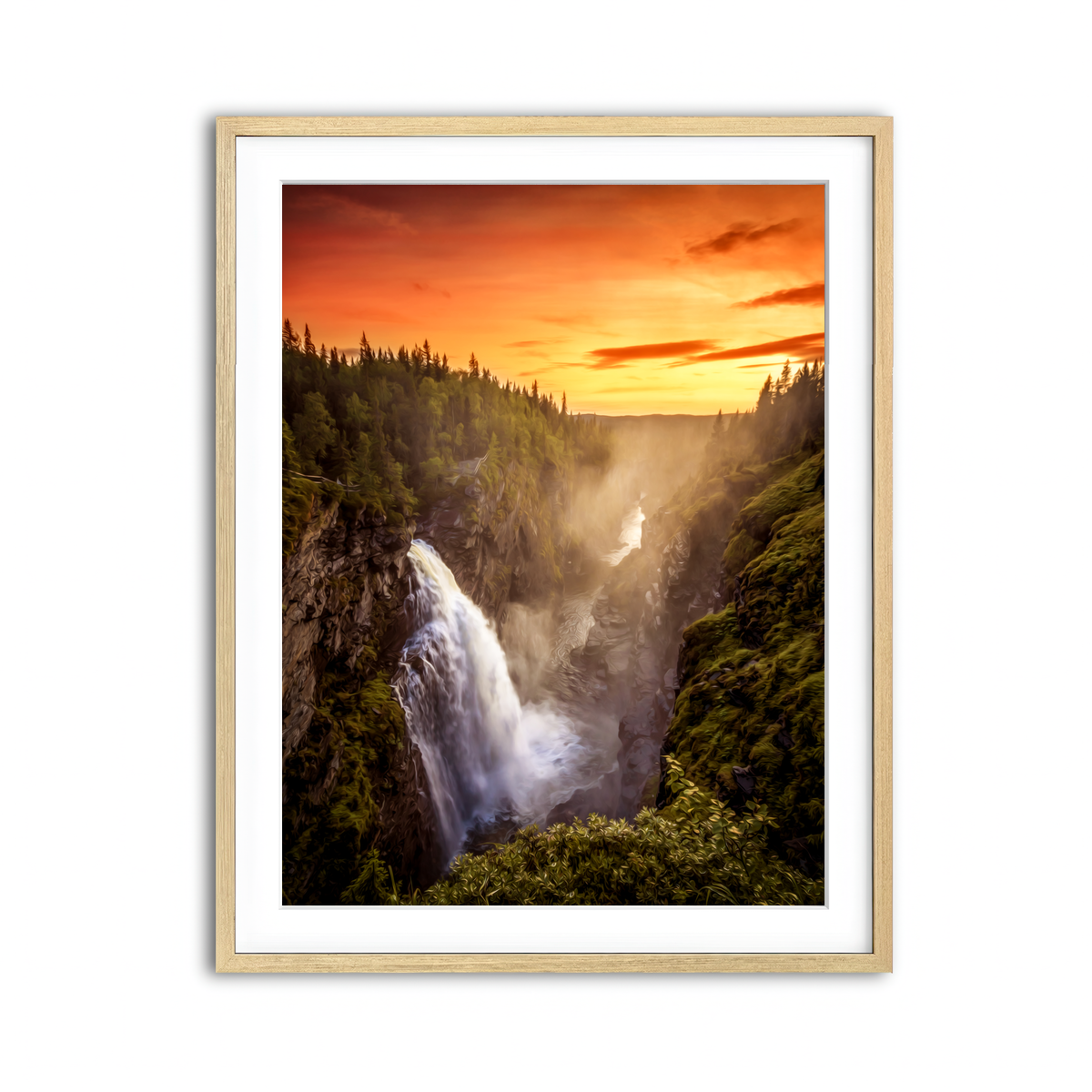 Framed Print 3x4 Natural