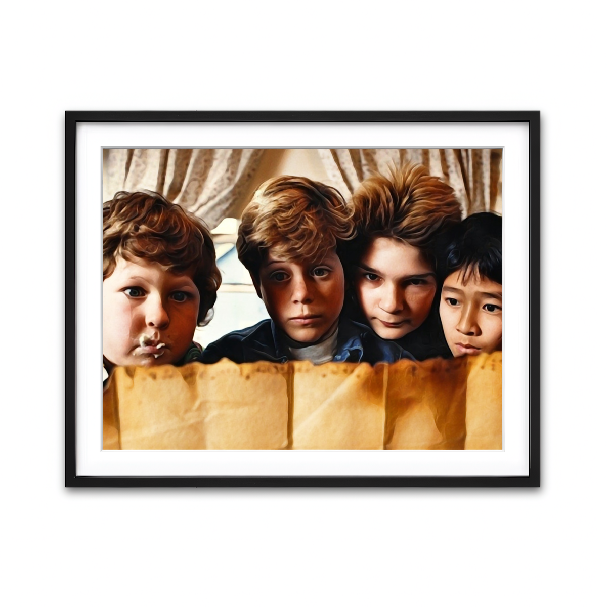 Framed Print 4x3 Black