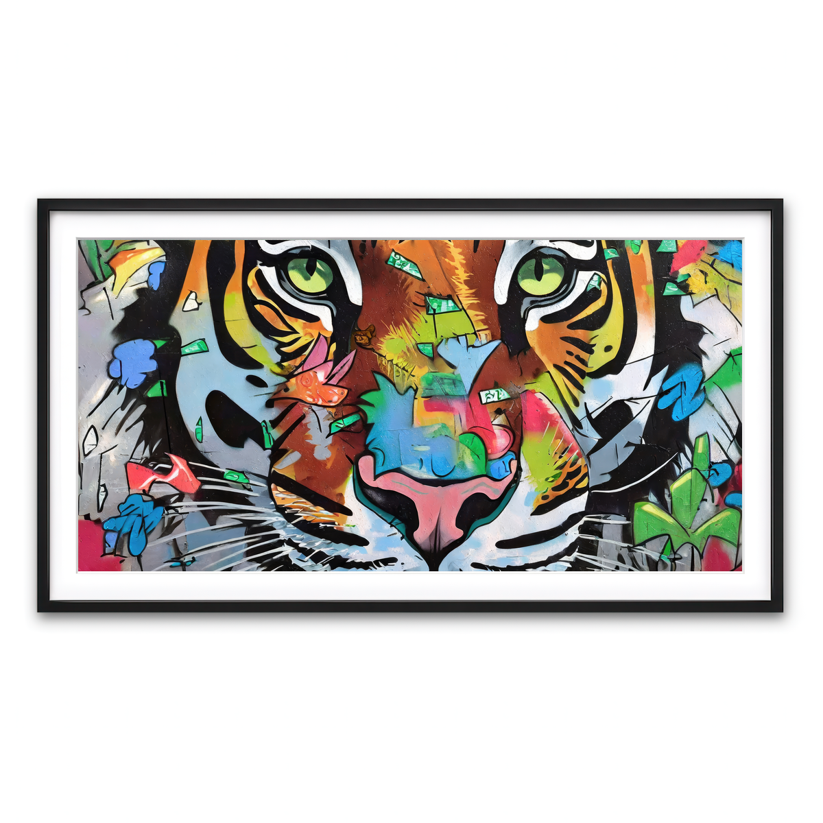 Framed Print 2x1 Black