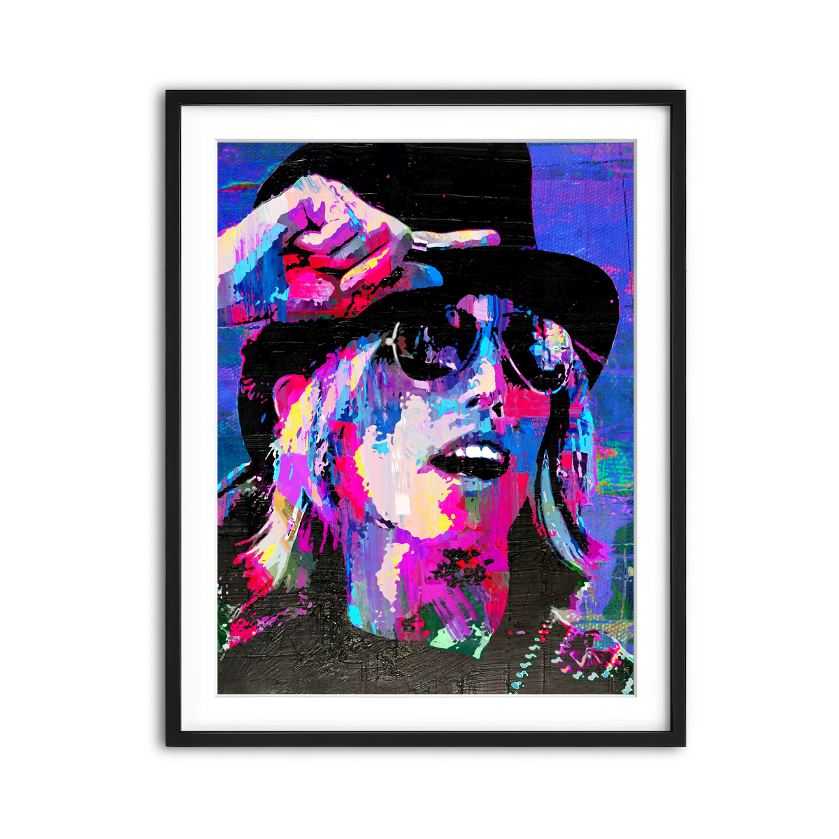 Framed Print 3x4 Black