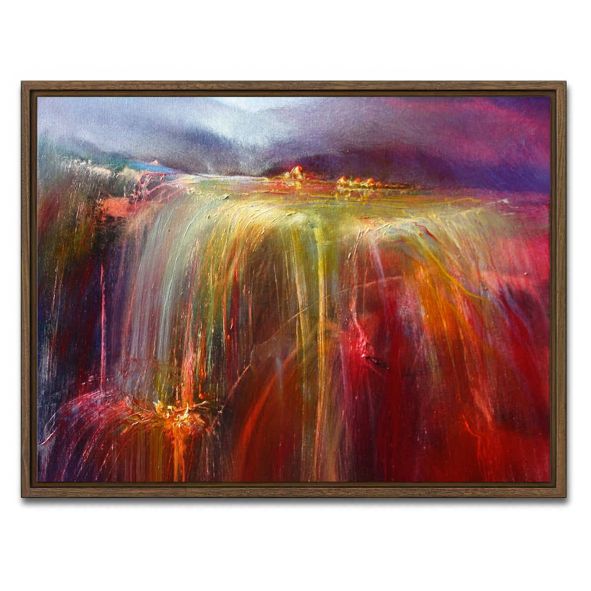 AUTO-MOCKUP WHITE | ueberfluss | 1 Piece | Walnut Framed Canvas | group=4x3