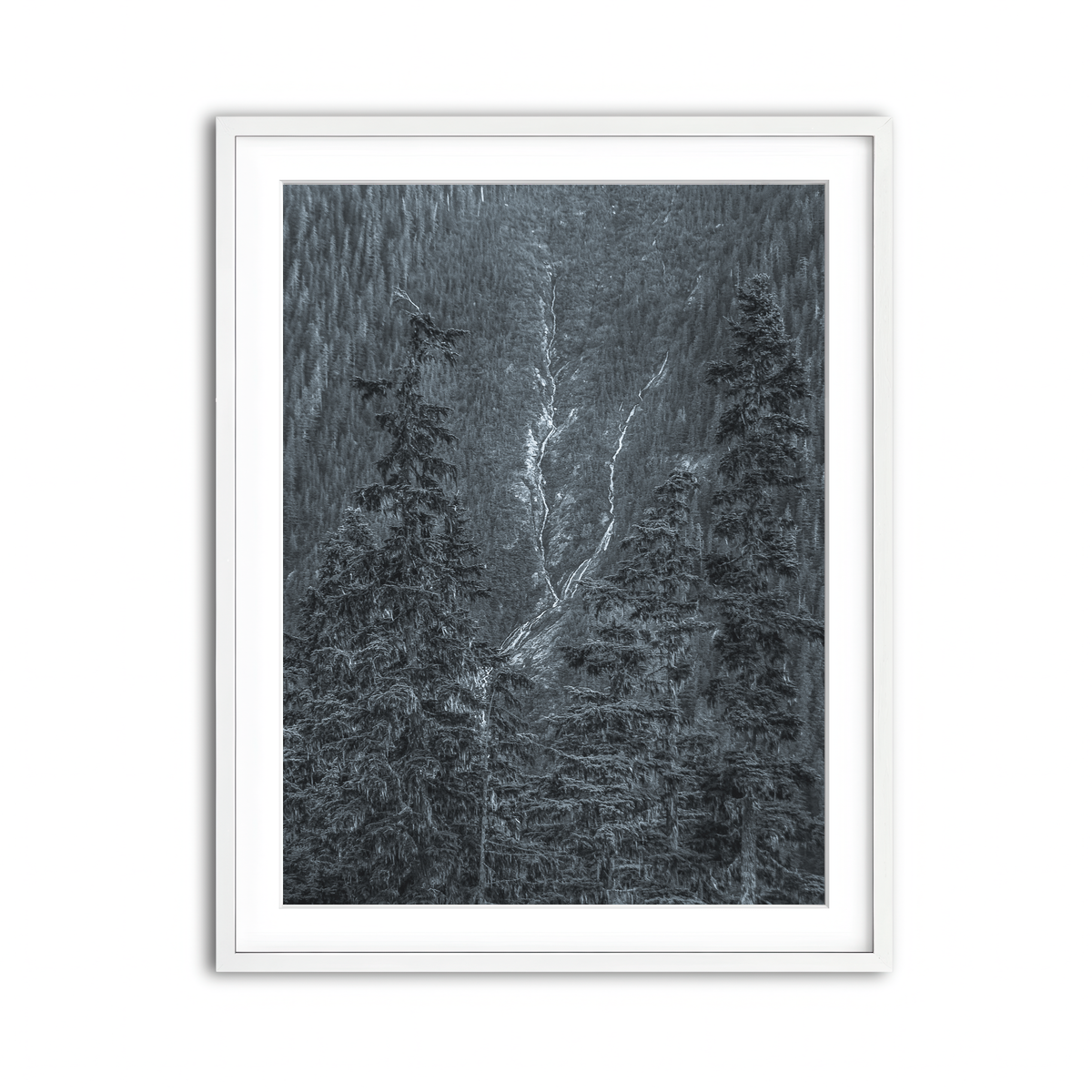 Framed Print 3x4 White