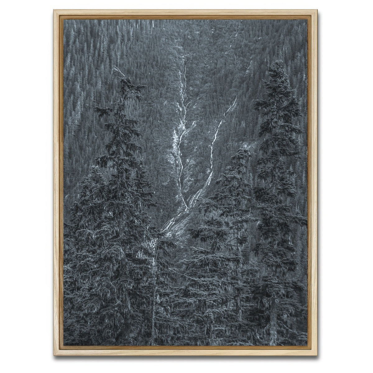 AUTO-MOCKUP WHITE | waterfalls | 1 Piece | Natural Framed Canvas | group=3x4
